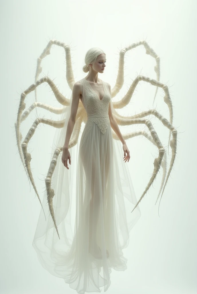 (best quality,4k,8k,highres,masterpiece:1.2),ultra-detailed,(realistic,photorealistic,photo-realistic:1.37),illustration,exquisite,detailed,meticulous,crystal-clear,high-definition,high-resolution,surreal,ethereal,mesmerizing,enchanting,haunting,gloomy,dim,shadowy,golden sunlight,soft lighting,subtle shadows,delicate lines,captivating,indigo,twisted,ephemeral,fleeting,transcendent,magical,otherworldly,enchanted forest,spider,sinister,dangerous,spider's lair,veil of silk,fly trapped in the web,ethereal beauty,tangled,suspended,entwined,struggling to break free,dark,ominous,undefined,uncanny,lost in the web,arachnid's kingdom,suspenseful,dread-filled,haunted eyes,captured in silk,cobweb-covered,bewitching,web of secrets,delicate strands,forbidden allure,enthralling.