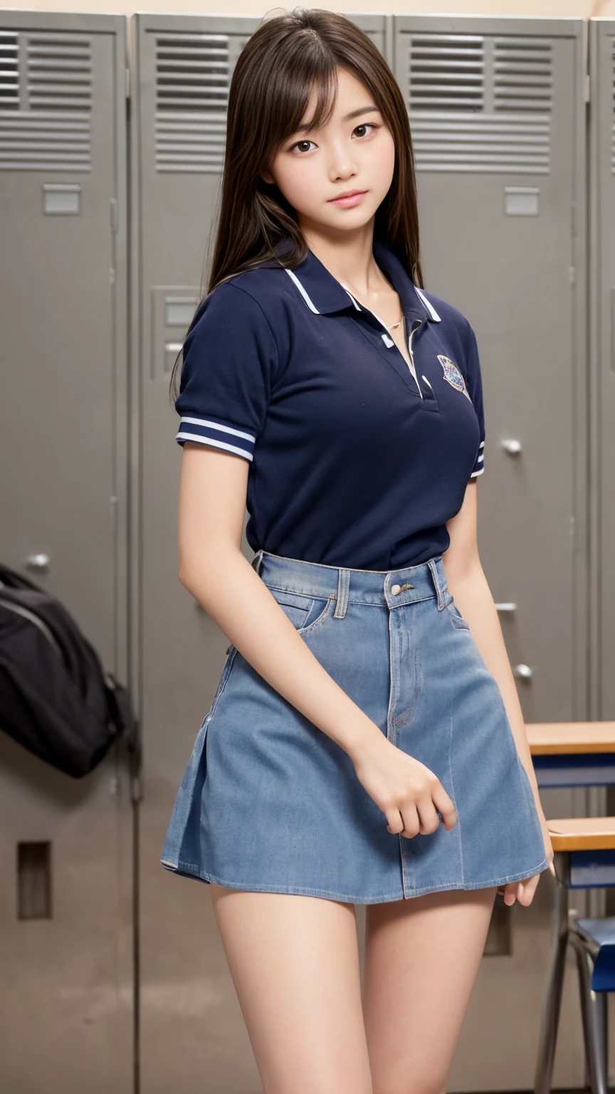 (Red ribbon on hair band:1.2),Browsing Caution, 1 girl, (7 years old :1.4), Focus Only, Rear View, (From below:1.4),
blush, (Small, tiny hips), Thin ass, Thin thighs, (White cotton panties:1.2),Fullback panties,skirt、uniform、JK.
(Kneel, On all fours:1.2), (Looking Back, Looking at the audience:1.4), (Stick your butt out:1.2),
locker room、Change clothes、Dutch Angle、Grin、cold sweat、Thick lips、Physical restraints