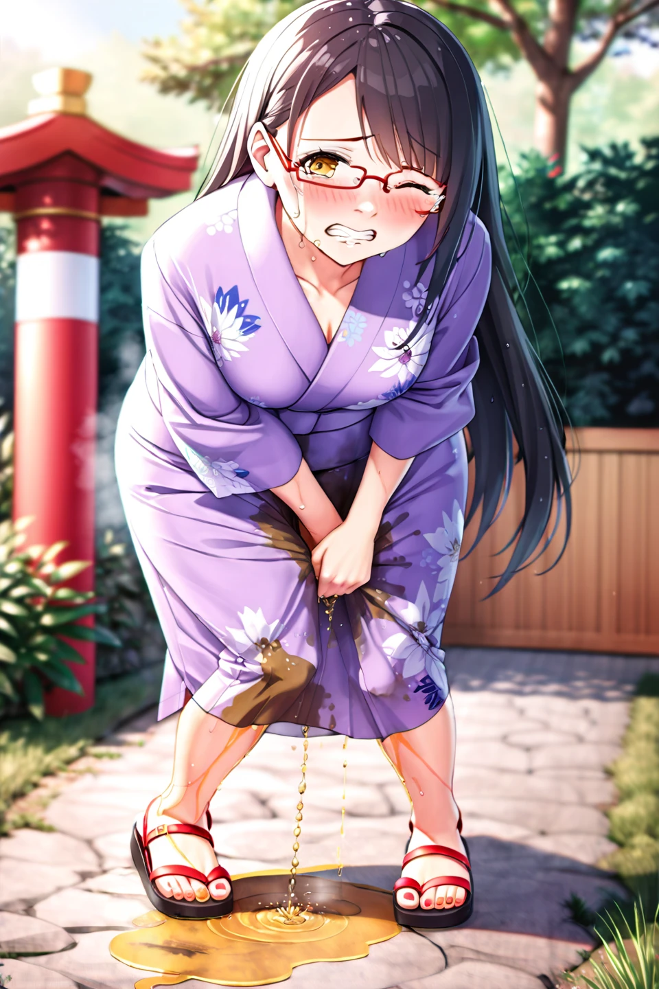 score_9,score_8_up,score_7_up,score_6_up,source_anime, shiny, 1girl, large breasts, (masterpiece:1.2), best quality, absurd res, ultra detailed ,anime,game cg, bottomless, looking_at_viewer, curvy, embarrassing, cute face, pussy juice, standing, bottomless, futanari, dick girl, large penis, , orgasm, hold penis, masturbation,, cum