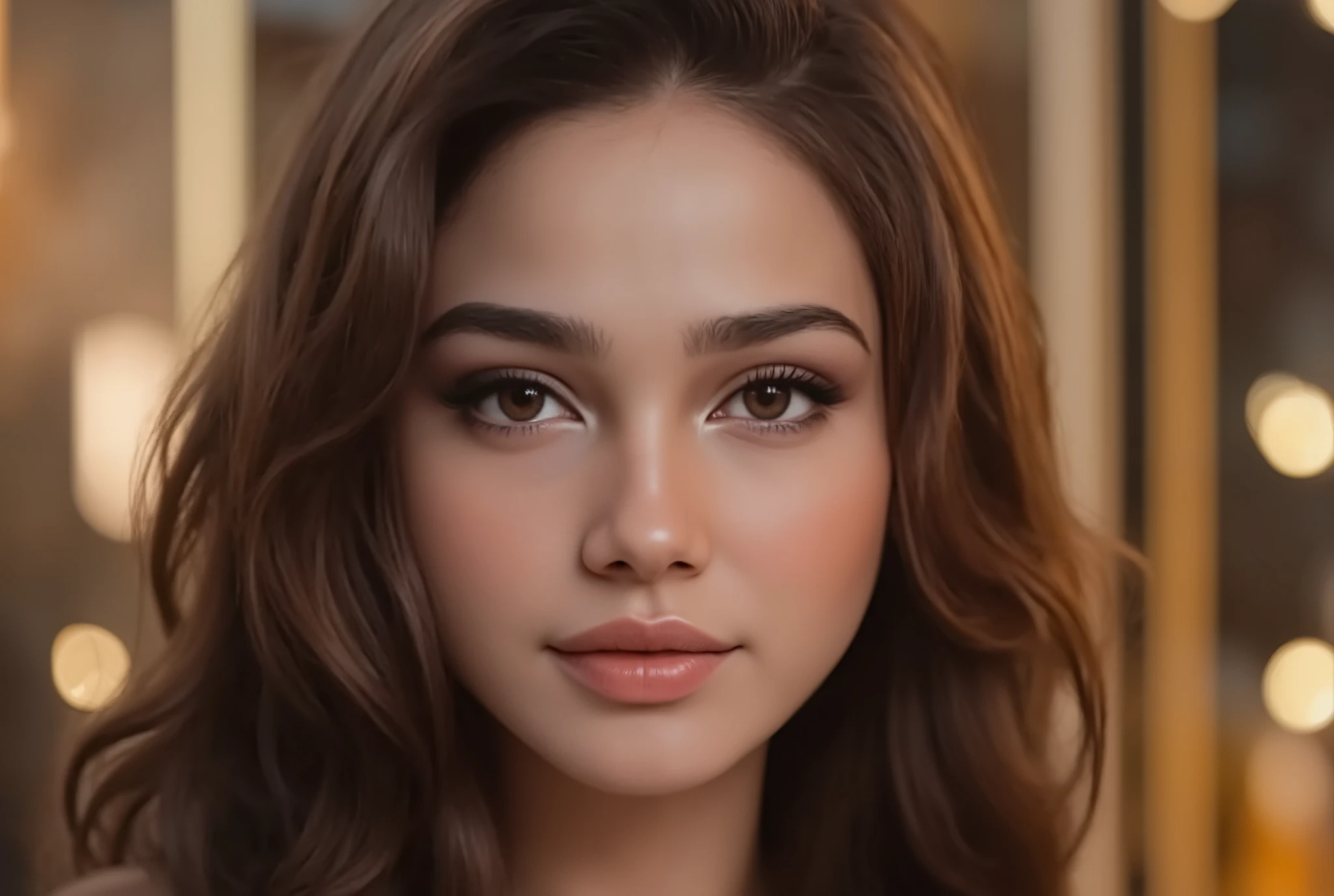 happy young women celebrating new year, 4beautiful girls, sexy babe, detailed face, long eyelashes, beautiful detailed lips, extremely detailed eyes and face, new year party, new year party background, warm colors, masterpiece, (best quality,4k,8k,highres,ultra-detailed,realistic,photorealistic:1.37), digital painting, vibrant colors, studio lighting