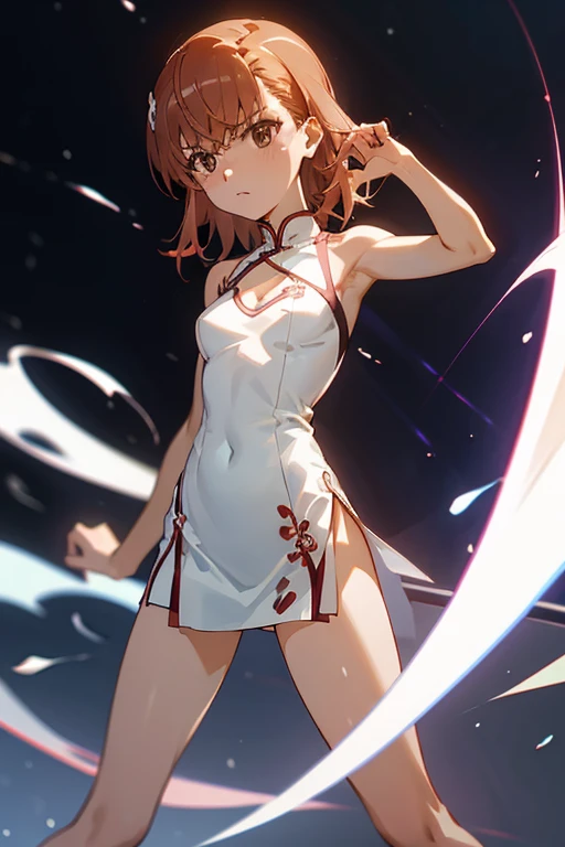 masterpiece, best quality,anime style, 1 girl,(((slender body))), (((small breast))),(((tennis uniform))),(((red tentacles bound the girl))), ((((restrained, arms behind back)))),((((cum)))), (beautiful face), (((short hair))), (((straight hair))), ((((brown hair)))),detailed beautiful skin, (perfect hands, perfect anatomy)