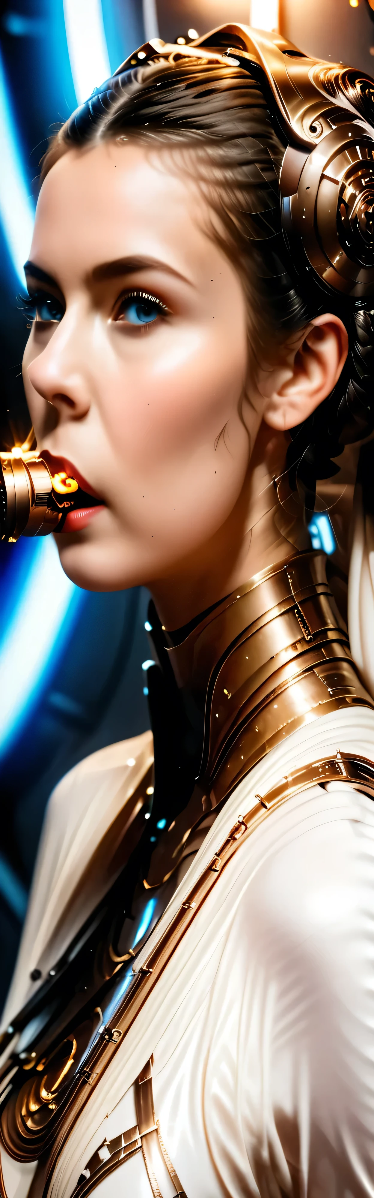 sfw:1.1,Pricess Leia is giving *******.