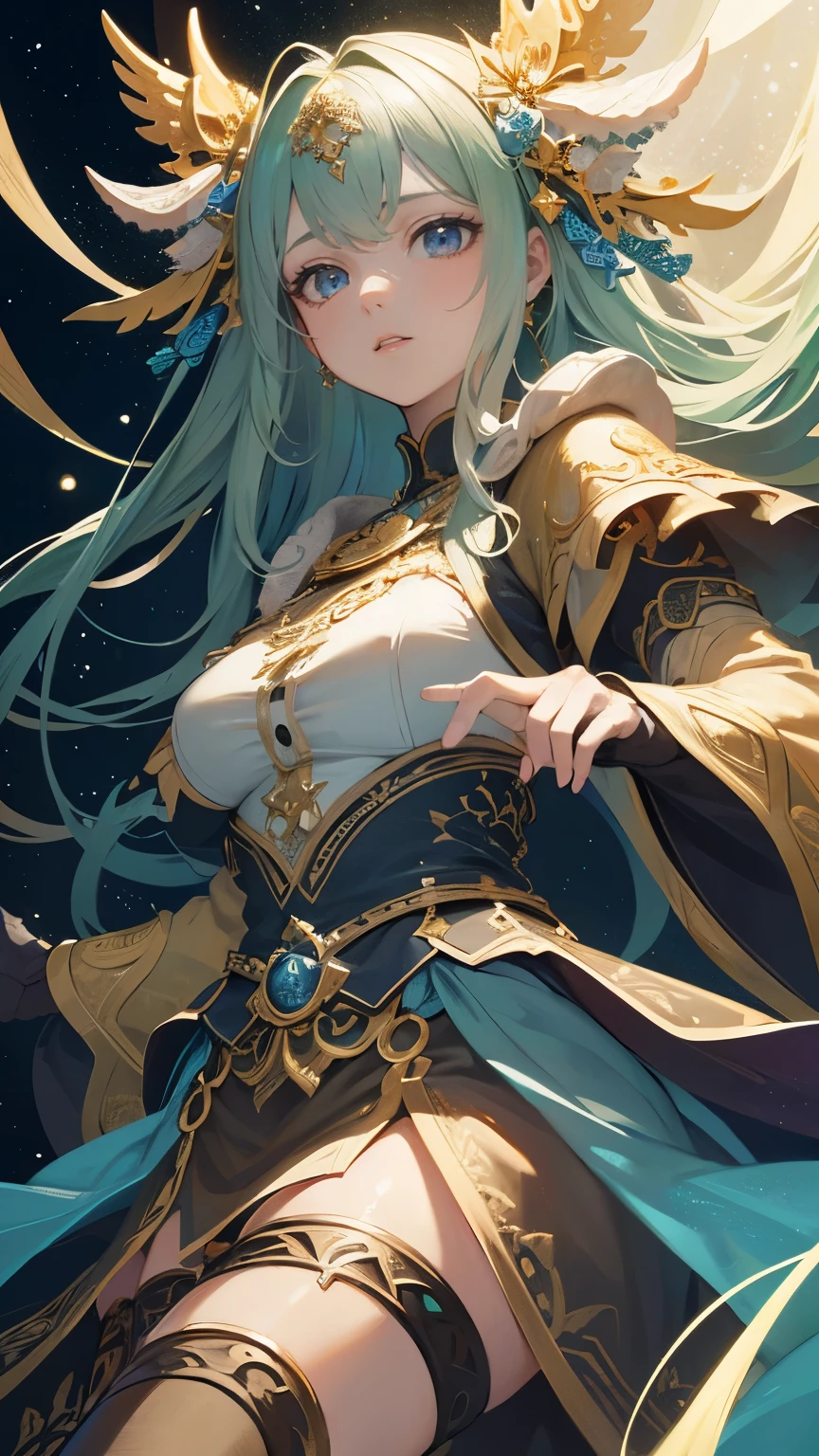 a close up of a woman in a costume with a sword, beautiful and elegant elf queen, Extremely detailed Artgerm, Anime goddess, Phlegm phlegm art, Art germ. anime illustration, Phlegm sputum, phlegm | Art germ, art by wlop, Portrait Chevaliers du Zodiaque Fille, WLOP et Artgerm, ((a beautiful fantasy empress))