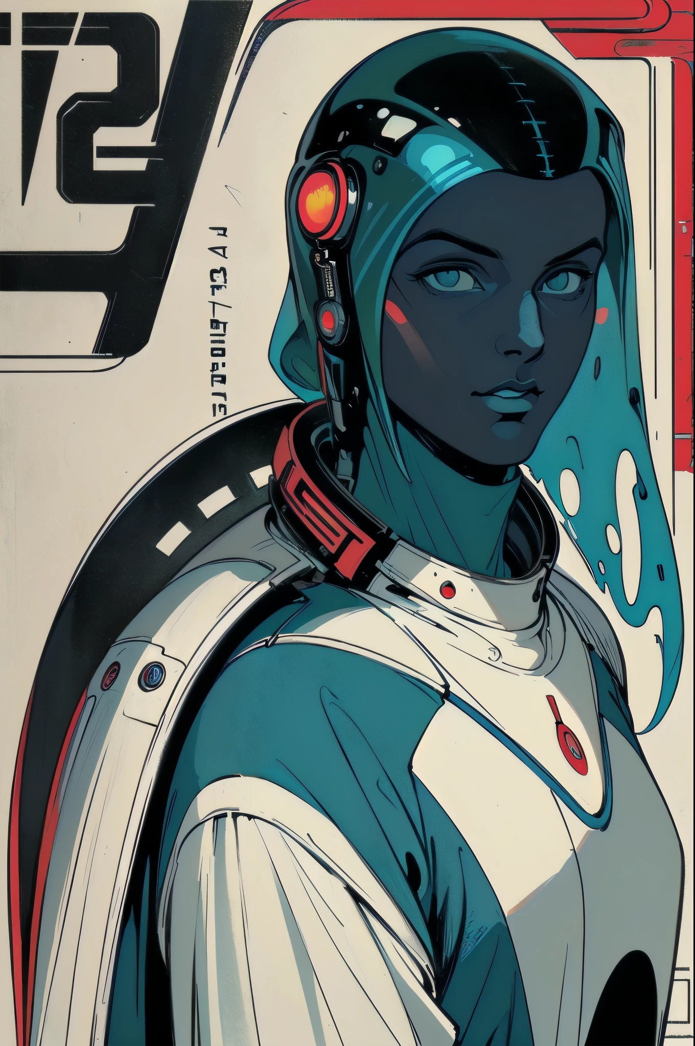 (((masterpiece,best quality))),(((Retro Vintage Sci-fi Movie Poster ))),((((surrealism)))),(((futuristic))),((((((background : Incredibly Simple)))))),(((void))),