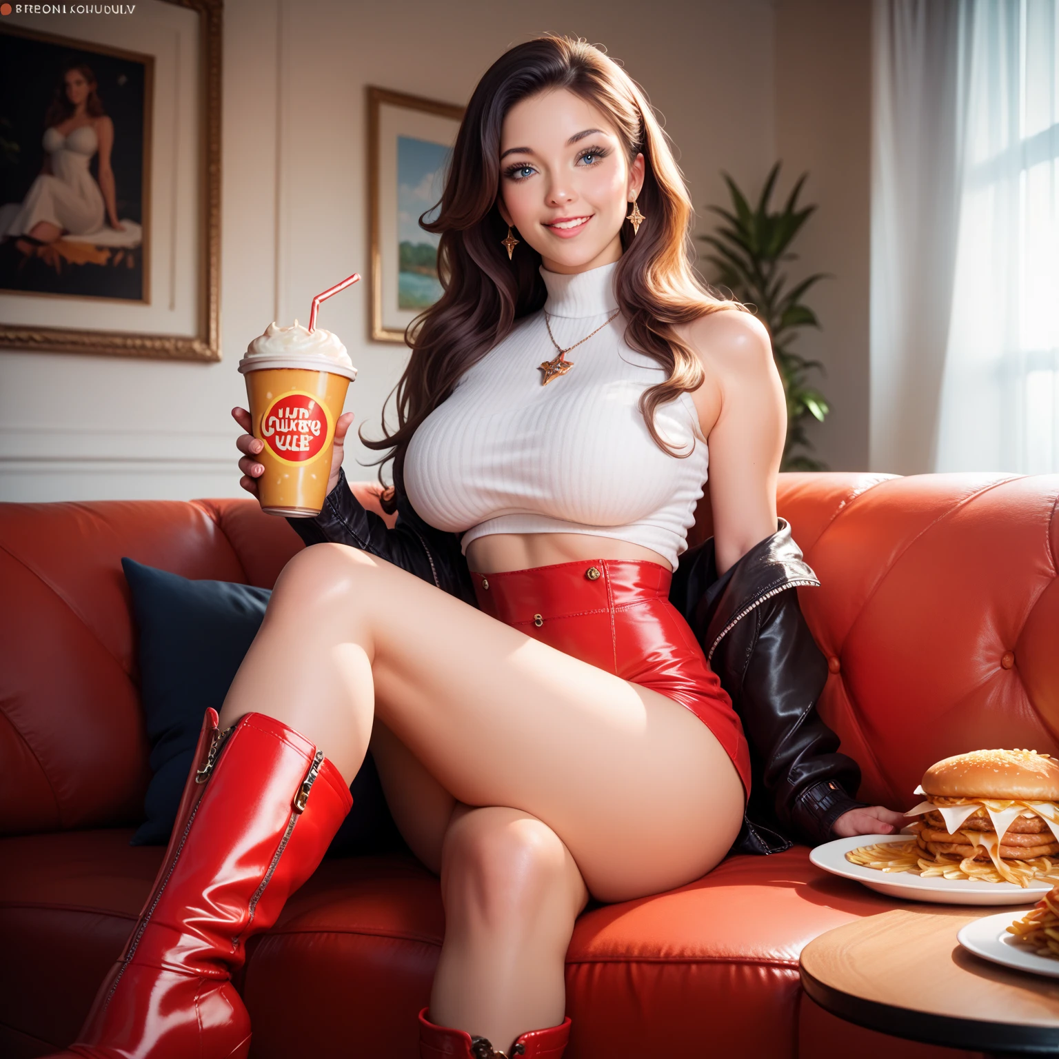 coke company as waitress