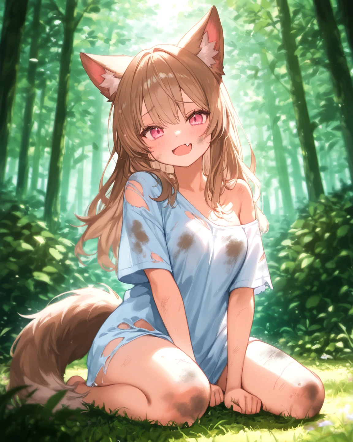 1 girl, solo, furry, fox, cute face, ambient light, ultra detailed hair, volumetric light, green hair, blue eyes, wearing mini dress, hold up dress to show green , Green fur, green hair, multi female, mind break, 2girls, little sister bent over, fucking sister, sisters having sex, smug, sexude, flat cted, y nipples, female, standinout, hair, sexy dog, australian shepherd))etailed green eyes, open mouth, smiling, happy, horny, sexually active, dog girl, e, anthnari, older sister, small breasts, outside,other nude, cunning, 