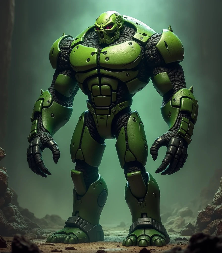 Put his head in the body of Vilgax from Ben 10