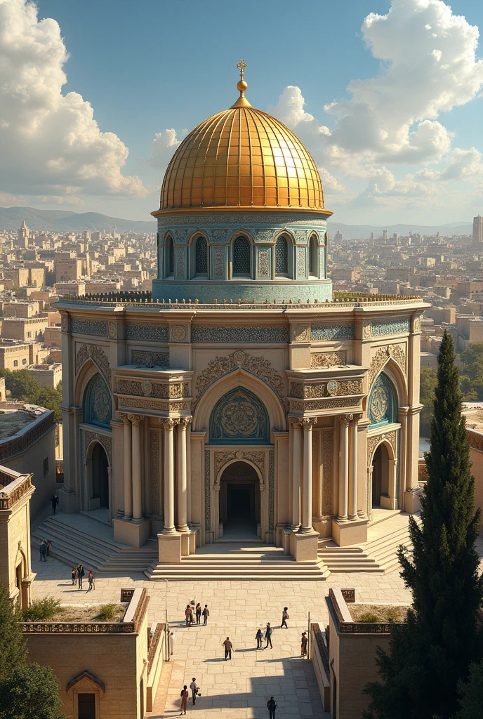 Second Temple in Jerusalem after Christ died 