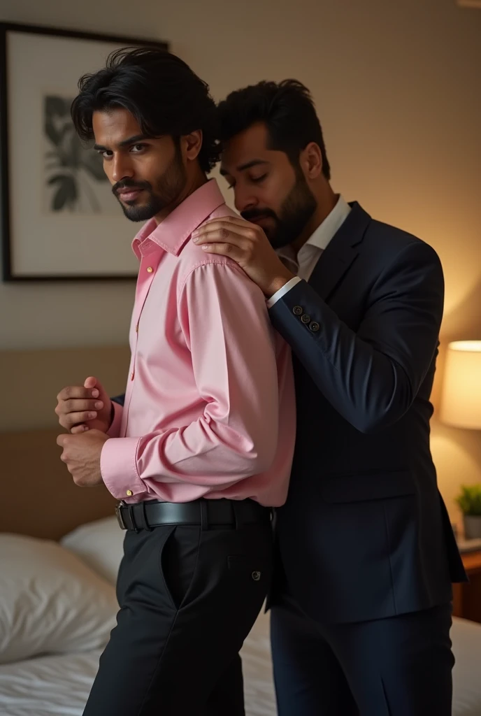 In business suit with tie Indian desi beared daddy hunk getting wild penis sucking by his 20 years old boy in office toilet, pornography, sex, sucking, wild sucking, wild sex poses, white cream dripping from penis