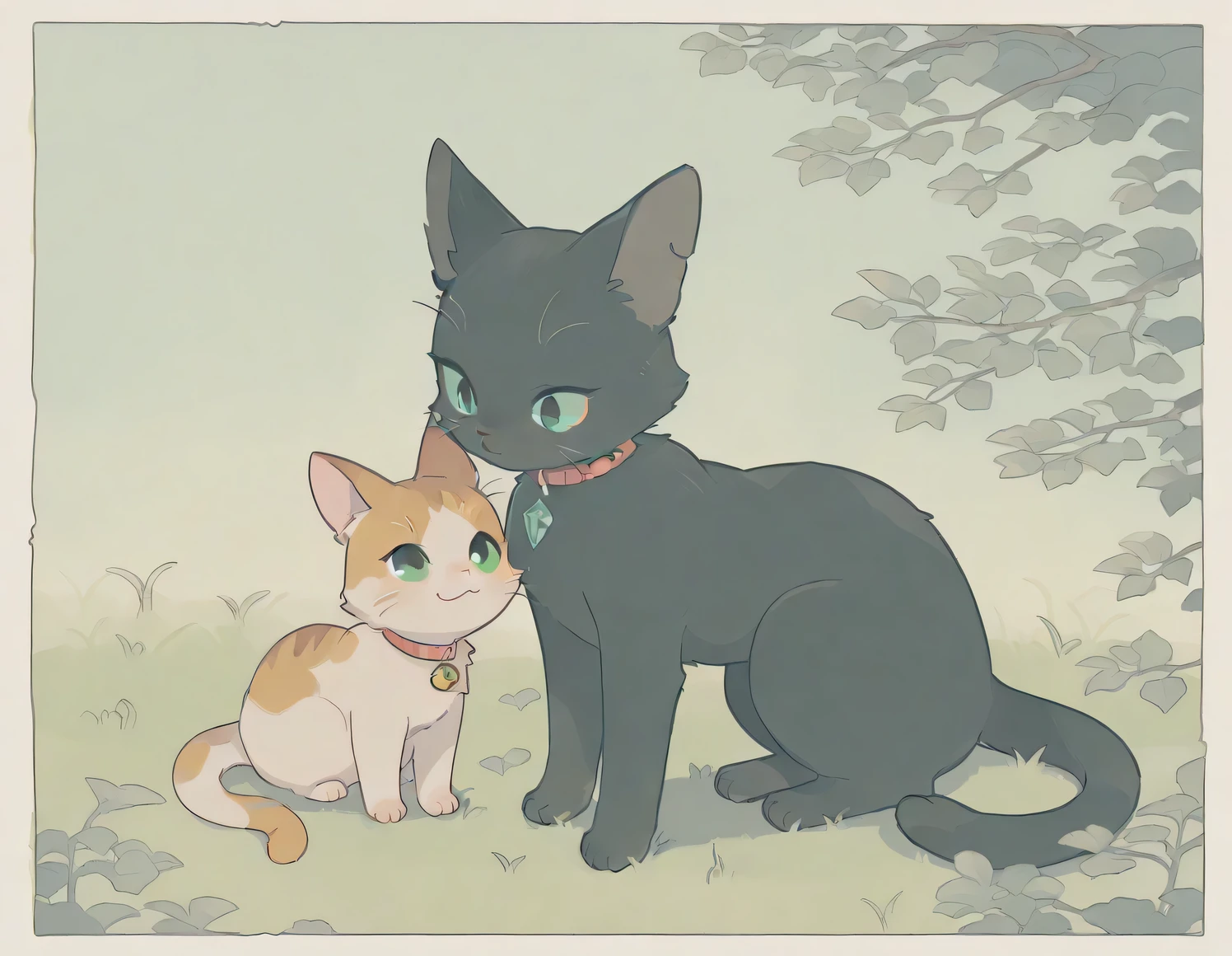 (masterpiece), (best quality), (ultra-detailed),
animal, cat,