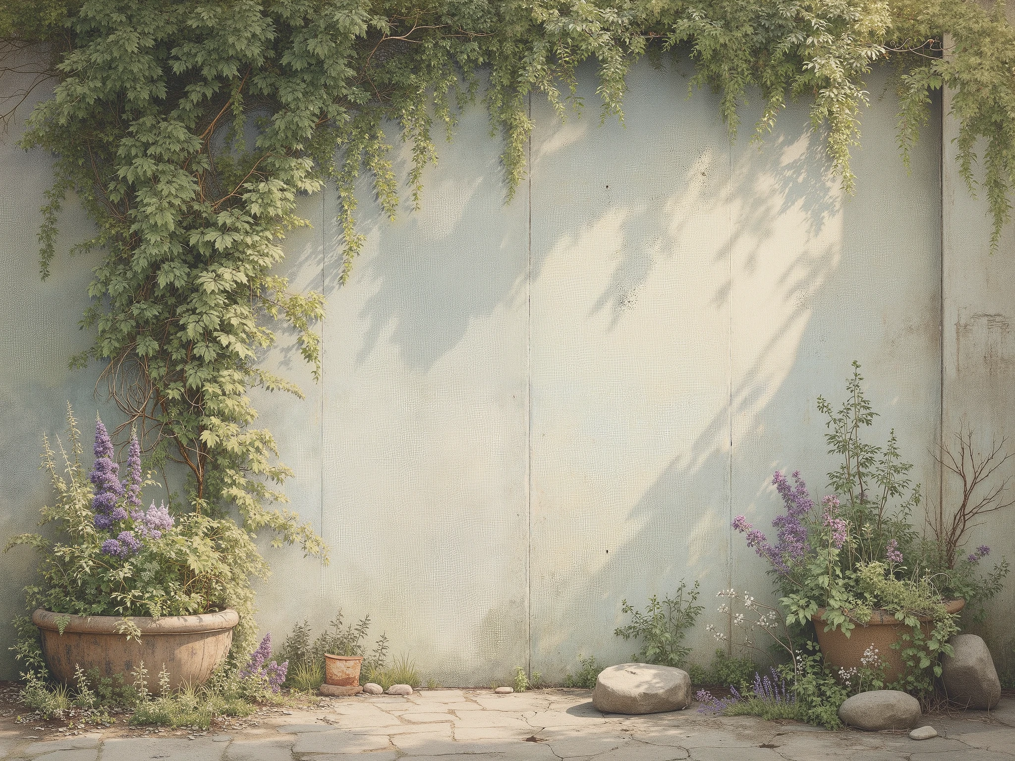 Pretty background photo.Emotional photo.Feeling comfortable.rest. abstract background .subtlety.Ivy is cool,vintage wall.Peaceful background without people.
 soft light,light.vintage mood.