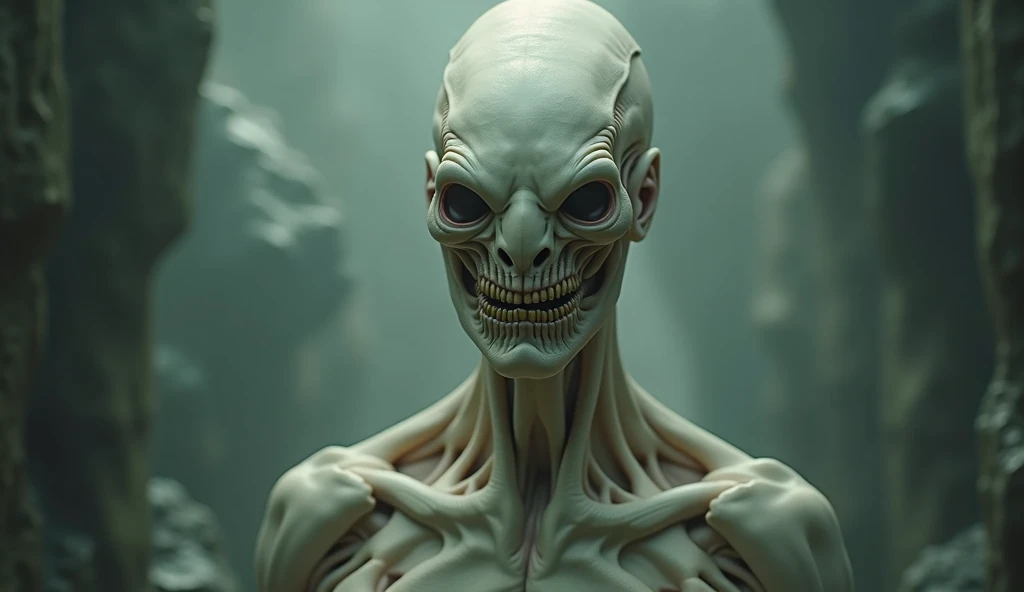creature,horror,detailed anatomy,macabre,model,close-up,sci-fi,fantasy,creature design,dark background,shiny texture,lifelike,silicone model,sculpture,eerie,glossy finish,high-resolution image,anatomic accuracy,blue lighting,artificial creation,simulated veins,artistic,<lora:kesulu-10:0.6>,