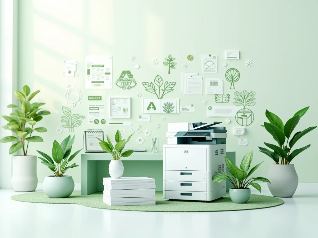 Printing reduces carbon footprint sustainability