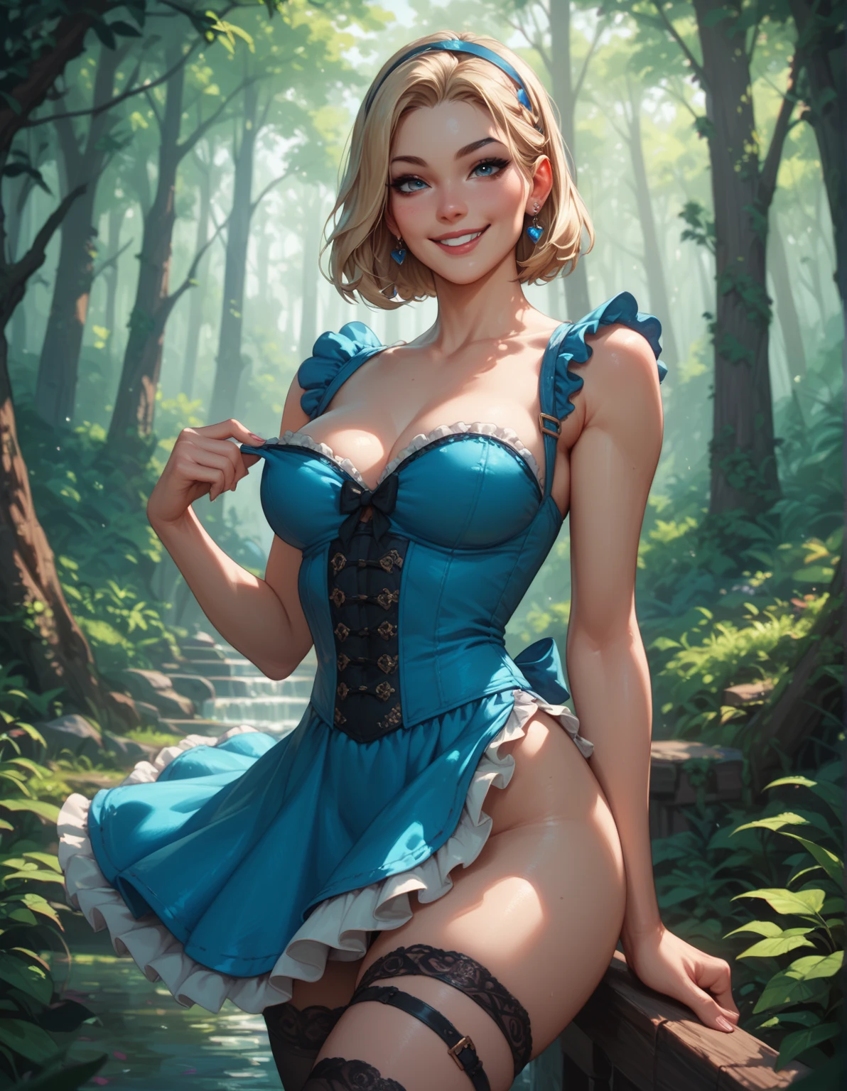 Beautiful women with porcelin skin. Sea-green-eyes. long wavey, white hair. White yoga pants, white yoga top.
. extremely beautiful model, female, long blonde hair, perky breasts, cleavage,, oppulentform fitting hooped skirt, red corset, large exagerated extravagant tiara. Wide Smile, Eyes Detailed & Wide, sexy Pose. Ultra HD, Rococo-Inspired Fantasy Art With Intricate Details. Cute, Charming Expression, Alluring-Gaze, looking at viewer Beautiful Eyes, An-Ideal-Figure. Large Youthful Well-Shaped-Breasts, Attractive ass showcased. Massive-Round-Bosom, Décolletage. slim waist, fit body, full lipsWarm lights , woman in a dreamy forest at night, with fluffy hair, delicate face, realistic, real, slim, large aperture, sexy shots, attractive poses. symmetrical face, photorealistic, photography, path tracing, specular lighting, volumetric face light, path traced hairmaximum quality{(masutepiece) (8K High Resolution) (top-quality)