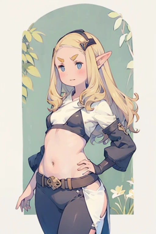 1girl, very slutty girl, slutty low rise jeans, exposed ass, tee shirt, midriff, brown hair, dark blonde high lights, full body, rimless glasses, light freckles, big thicc ass, thin, plain white background, standing, (naked:1.3), open mouth, scared face, arched back, lusty expression, close up