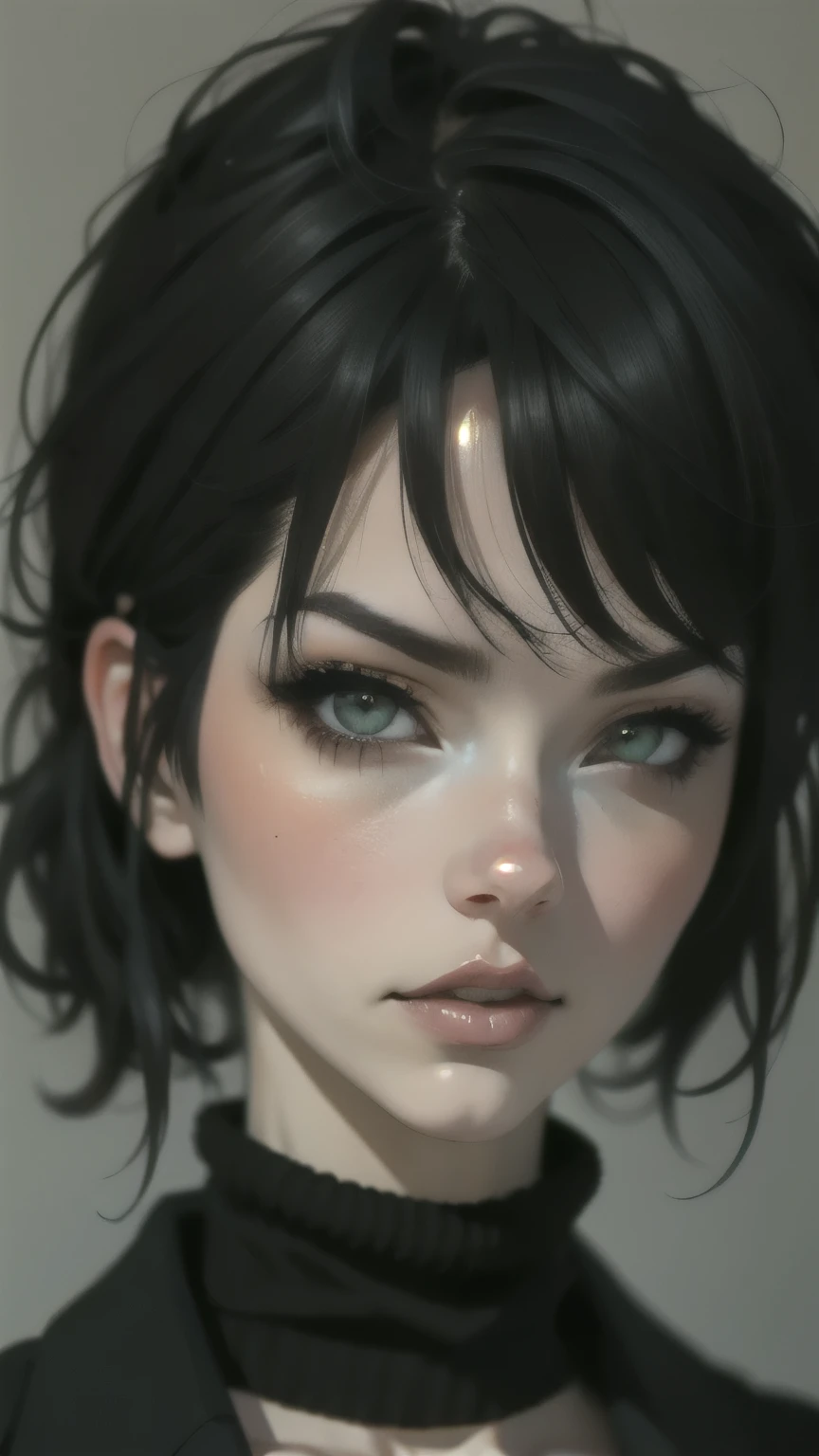kurisu makise steins gate anime, atmospheric, elegant portrait, super highly detailed, professional digital painting, artstation, concept art, 8k, art by wlop, artgerm and alphonse mucha and eiichiro oda shinkai makoto vibrant Studio ghibli kyoto animation hideaki anno Sakimichan Stanley Artgerm Lau Rossdraws James Jean Marc Simonetti, fashion,(business suit), man, closed mouth