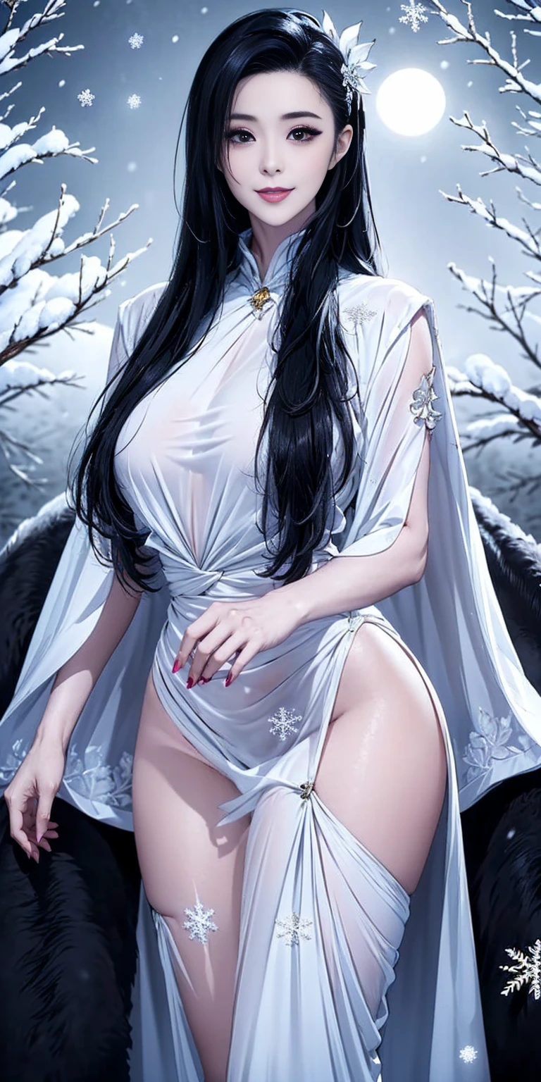 20 year old girl, Bblack hair, greeneyes, shorth hair, muscled body, thick-thighs, wearing a choker, virgin destroyer sweater, (just ribbed:1.1), (white sweater:1.1), (white thigh highs:1.1), standing, へそ, (medium breasts:1.1), below the chest, long hair, side-tie knickers, sideboob,
BREAK snow, plein-air, tight slit, detached sleeves, leg high, knickers