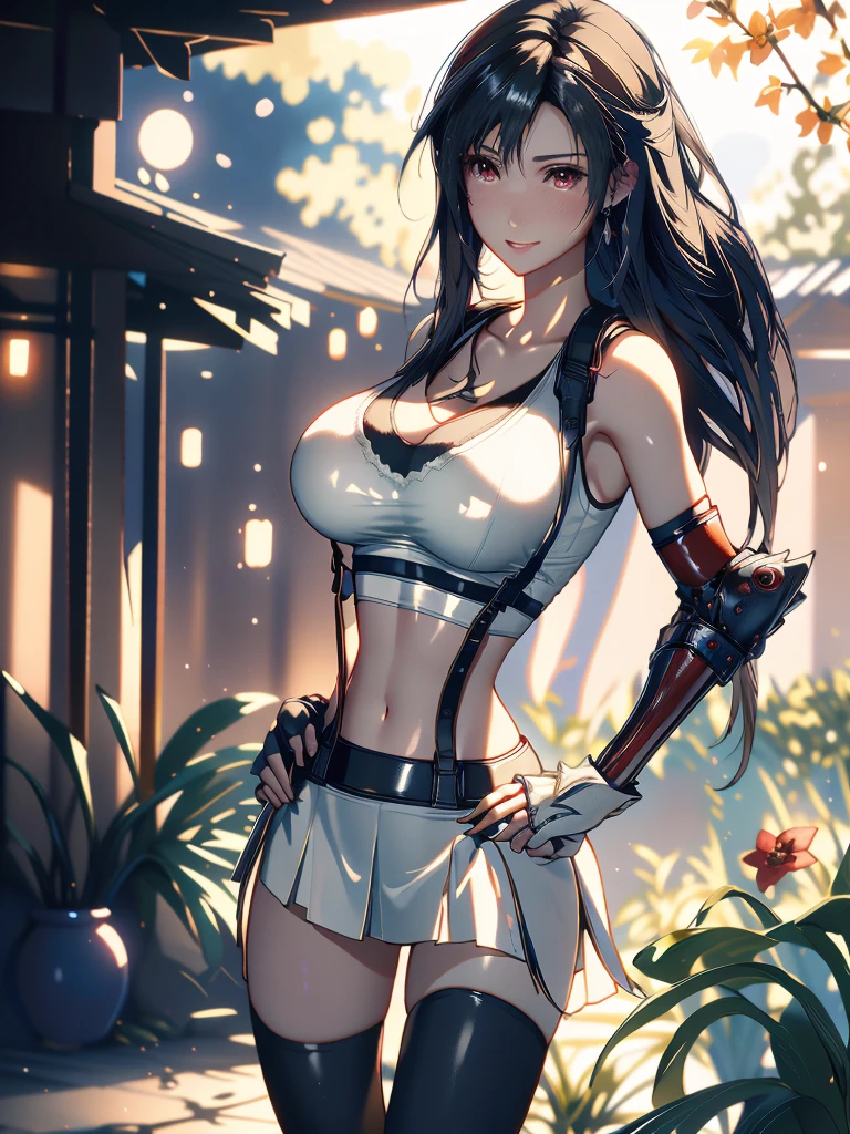 1 female，43 yeas old，huge-breasted，Pornographic exposure， 独奏，（Background with：bamboo forrest，lotuses，lotus flower，exteriors，Lotus pond） She has long fiery red hair，dual horsetail，Station，Sweat profusely，drenched all over the body，，seen from the front， hair straight， mostly cloudy sky，（（（tmasterpiece），（Very detailed CG unity 8K wallpaper），best qualtiy，cinmatic lighting，detailed back ground，beatiful detailed eyes，Bright pupils，Black eyes，（Very fine and beautiful），（Beautiful and detailed eye description），ultra - detailed，tmasterpiece，）），facing at camera，A high resolution，ultra - detailed），revealing breasts，Bare genitalia，  Bulge，legs are open，Raised sexy，Camel toes，Flushed complexion，Open-mouthed，frontage，（Wearing：Evangelion Asuka set，Red Iron Man uniform，nakeness）cyber punk style