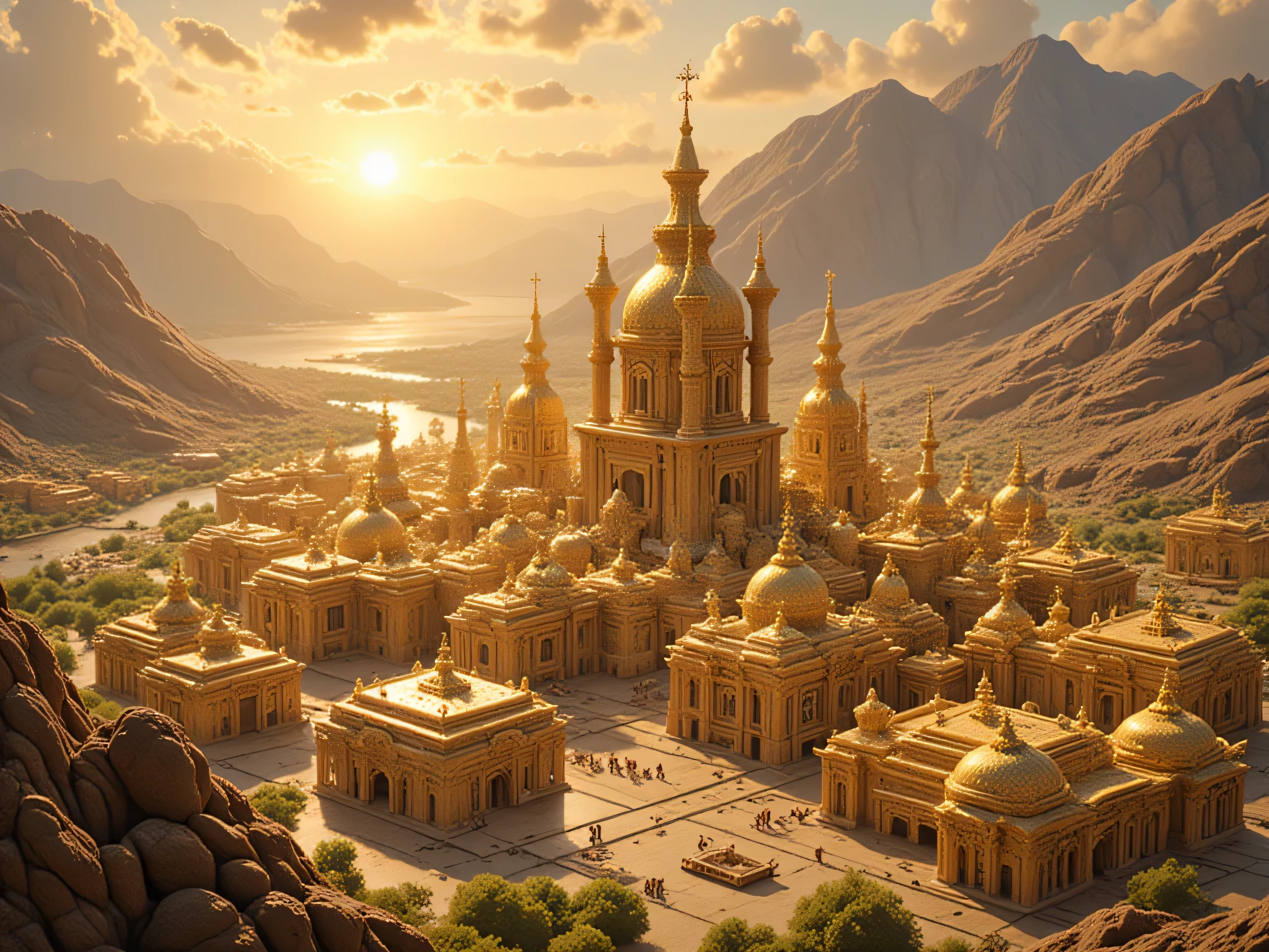 City of Gold described in the Bible as the verse referring to it