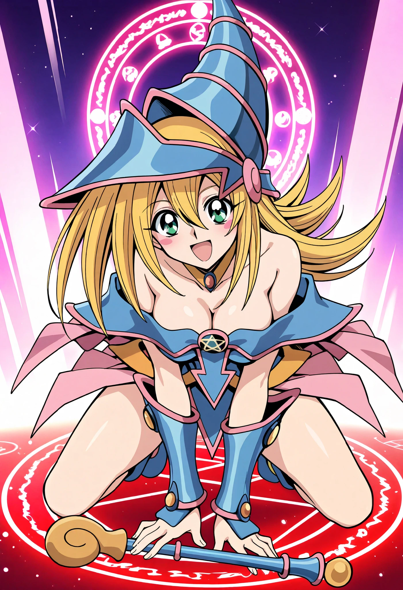 masterpiece, best quality, ultra-detailed, kawaii, cute, lovely, sexy, ero, extremely detailed, 4K, 8K, best quality, beautiful, anime style, laboratory, ,ayase eli,blonde hair,blue eyes,ponytail, love live!, latex bodysuit, beautiful eyes, large breast, ahegao,(leather jacket,naughty expression,denim shorts,spread legs,arms behind head),groin,bodysuit,breast grab,pubic tattoo,(nsfw,penis,gangbang,3boys,vaginal,sex,woman on top)