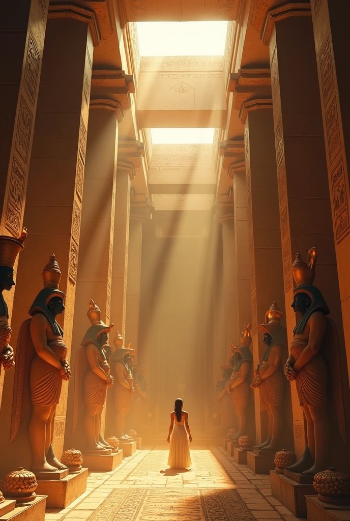 Moses grew up in the palace, educated in the ways of the Egyptians.