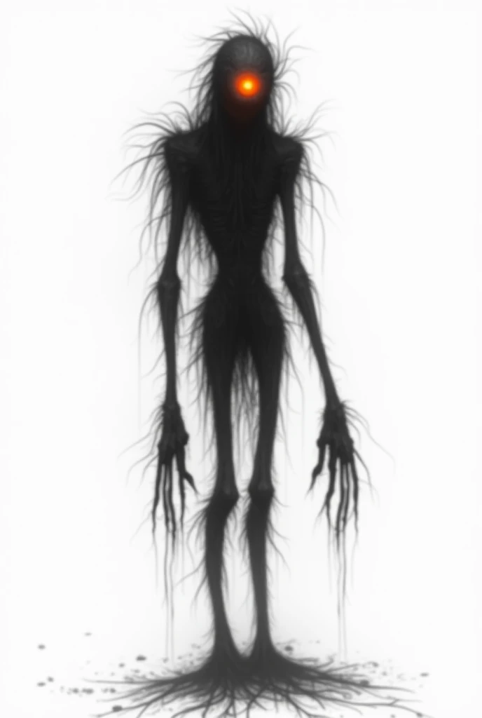 image of creepy creature silhouette