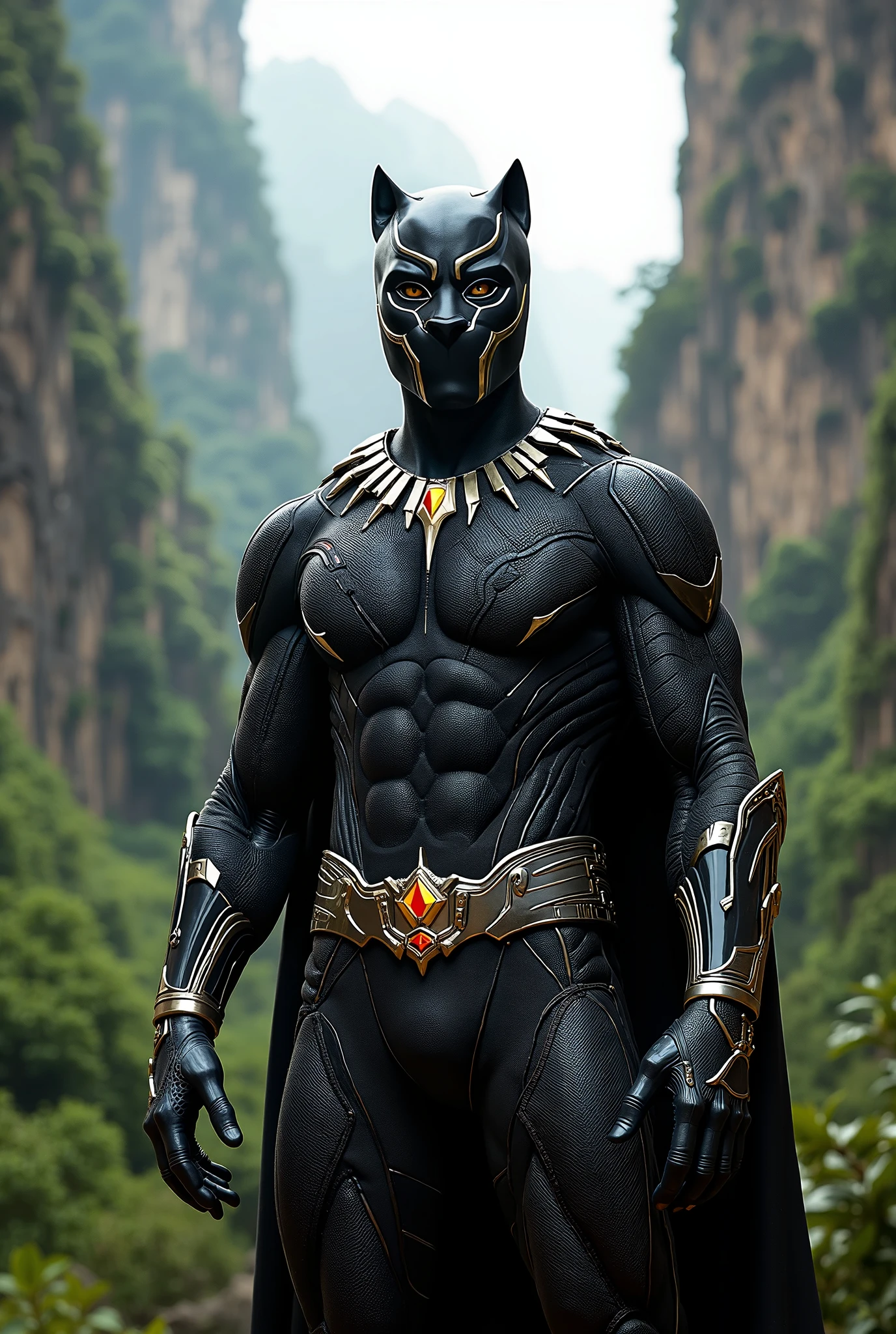 Ilustration the Black panter