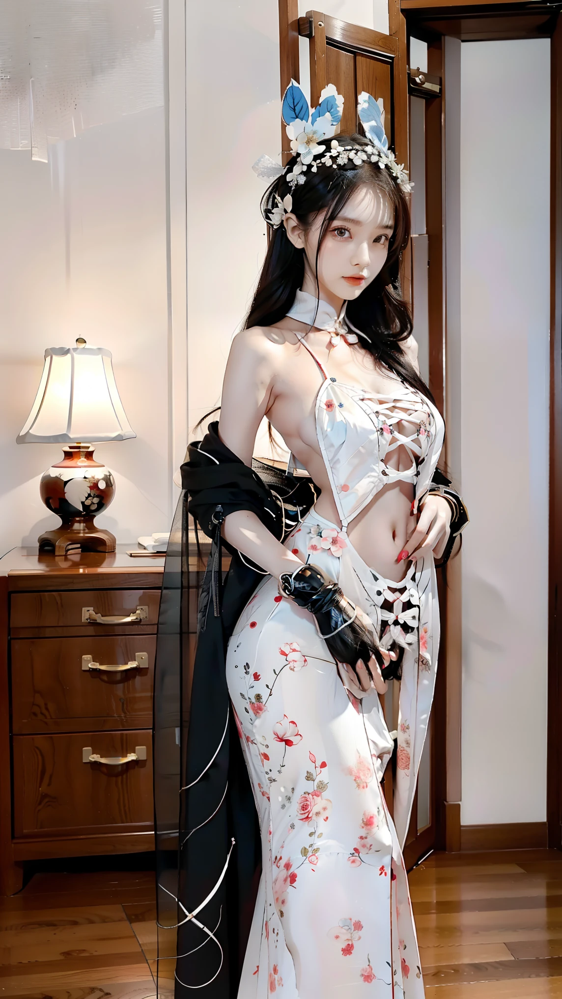 Fine matte paint，Skeleton Dark Angel, Haunted castle with large wings, Fill the drawing table with a knife，terroral，uncanny，horrid，secret terror，tentaculata，grape trees，The eye，uncanny valley effect teeth，all  fours，Critters，Blood Moon，super high image quality，4K