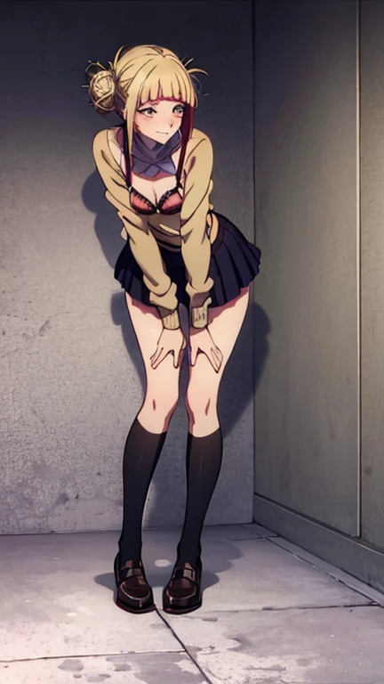 Anime. Young woman. Slave. Housemaid. Maid uniform. Slave collar. Shackles. Shoes. Big breasts. Clumsy. Cold. Runny nose. Allergy. Nasal mucus. Strong, desperate desire to sneeze. She sneezed. The right hand with a handkerchief covers the nose. Blows his nose. Covering the crotch tightly, knees together. Legs apart. Left hand between legs. Urinary incontinence. Strong, desperate urge to pee. She peed in her panties. She peed herself. Urine. Urine drips down her legs onto the floor. Diarrhea. Strong desperate urge to poop. She pooped in her panties. She shit herself. Poop falls to the ground coming out of her butt. The hem of the uniform is stained with urine and feces. The girl can't stand straight. Standing. All growth. Full body. Mansion. Living room. Ultra detail. High detailing, top quality.