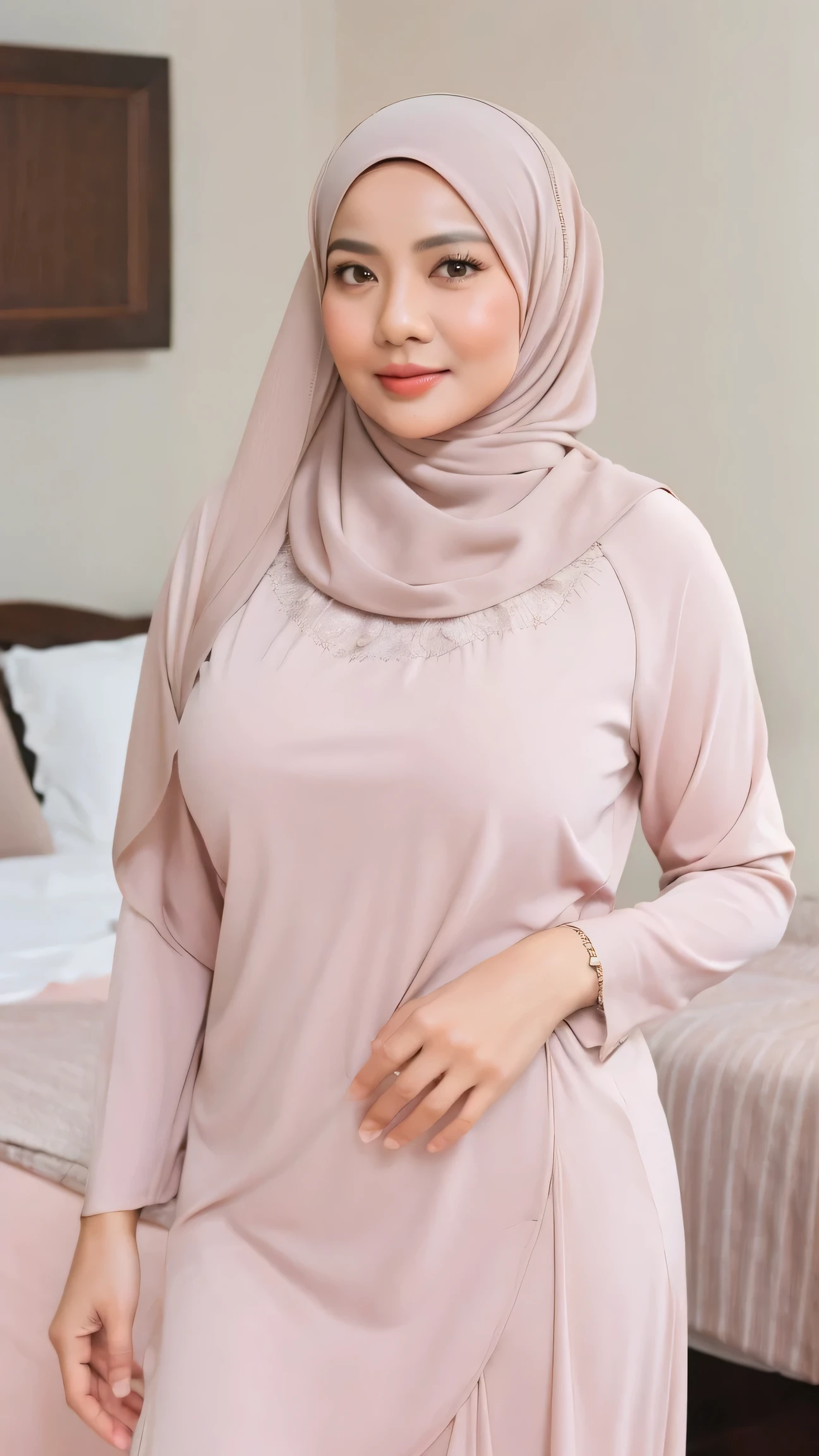 Pastel panty, (((HIJAB MALAY GIRL))), masutepiece, High quality, UHD 32K, Realistic face, Realistic skin feeling , A Malay Lady, 8 years old, , Very cute and baby-like face, (((FLAT CHEST))), (MATRIX WORLD), ((look In front  at the camera and SADNESS)), ((())), (((CUTE GIRL))), ((TRANSPARENT)), ((BLACK LIPS)), ((WHITE LACE)), ((TRANSPARENT)), ((CHUBBY)), (undress).