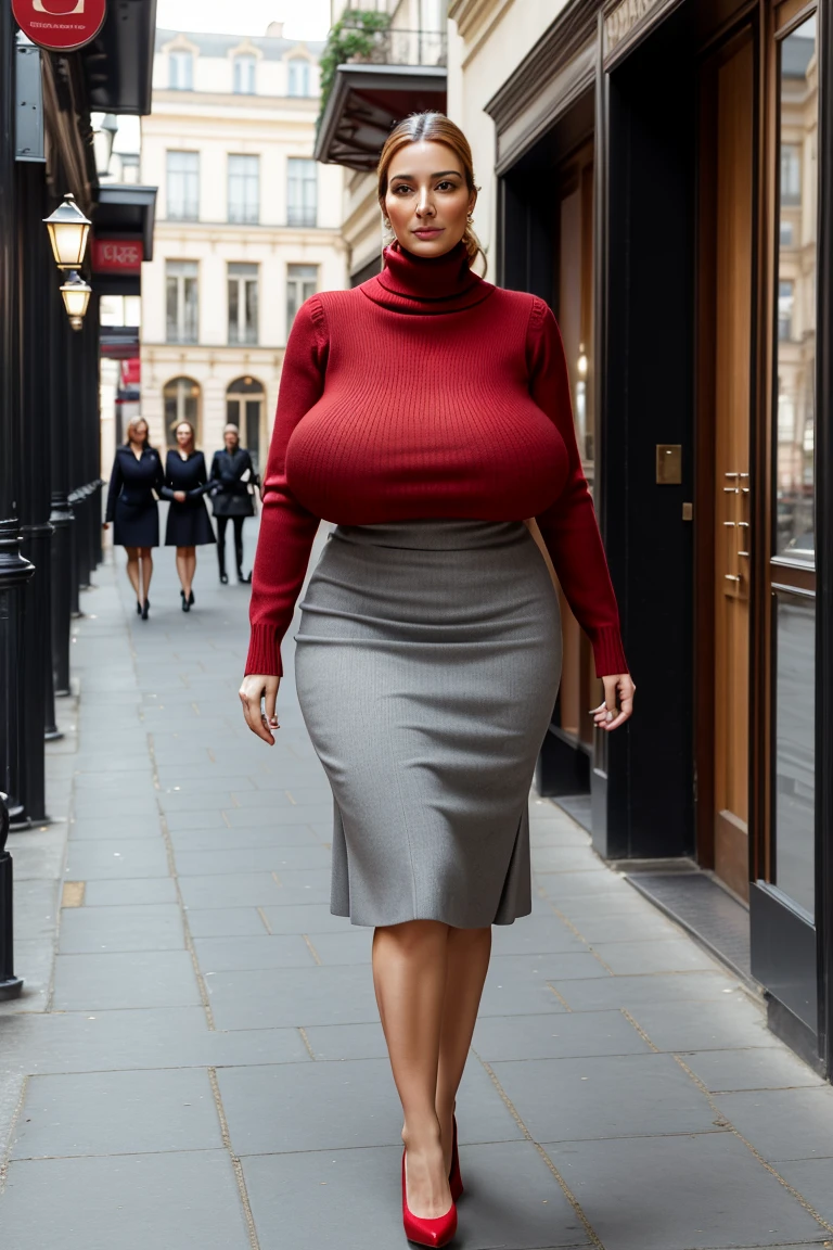 Very large breasts