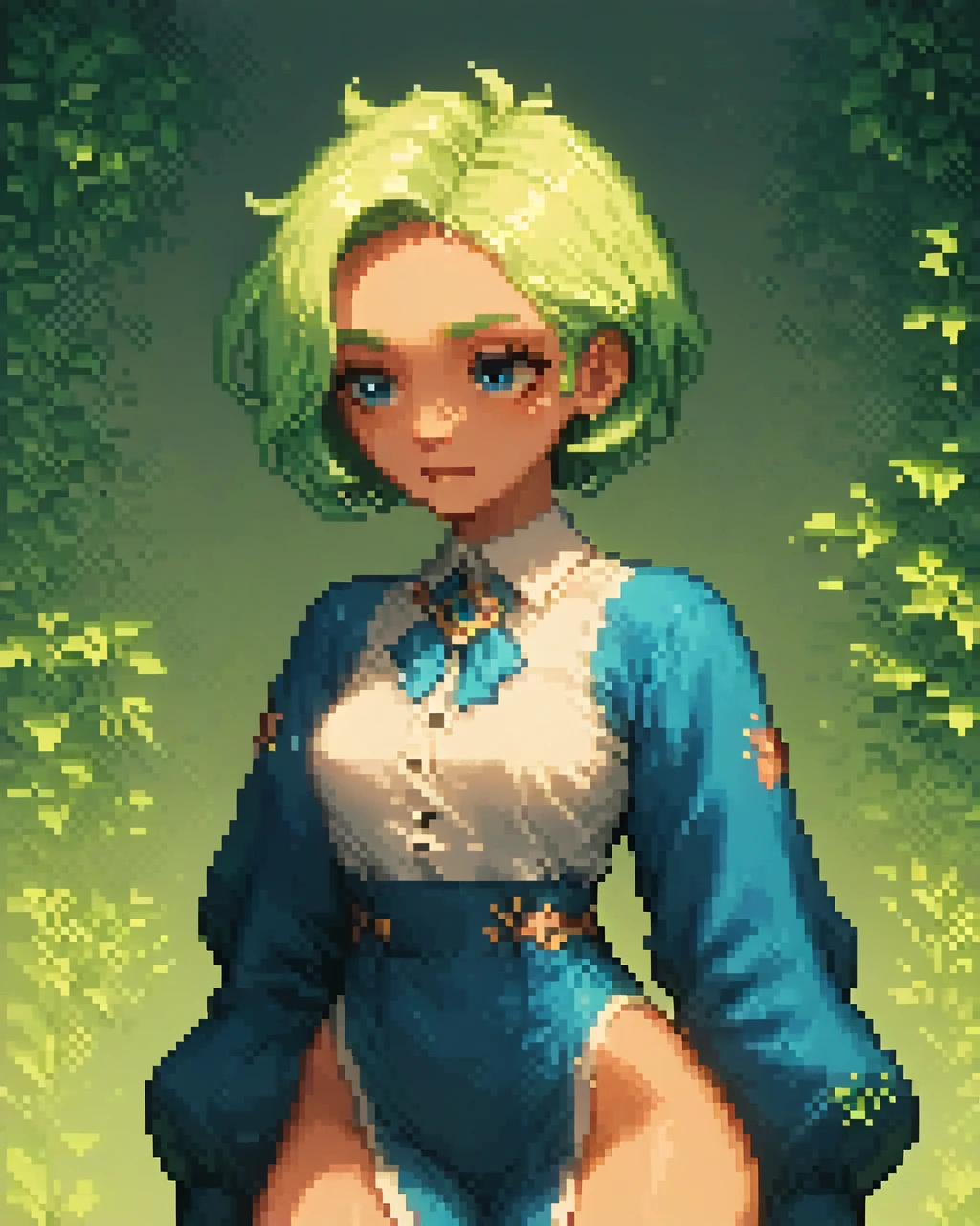 1 Girl,Florian ,Pixel Art,png,Flillian, at the Funeral of Freelen