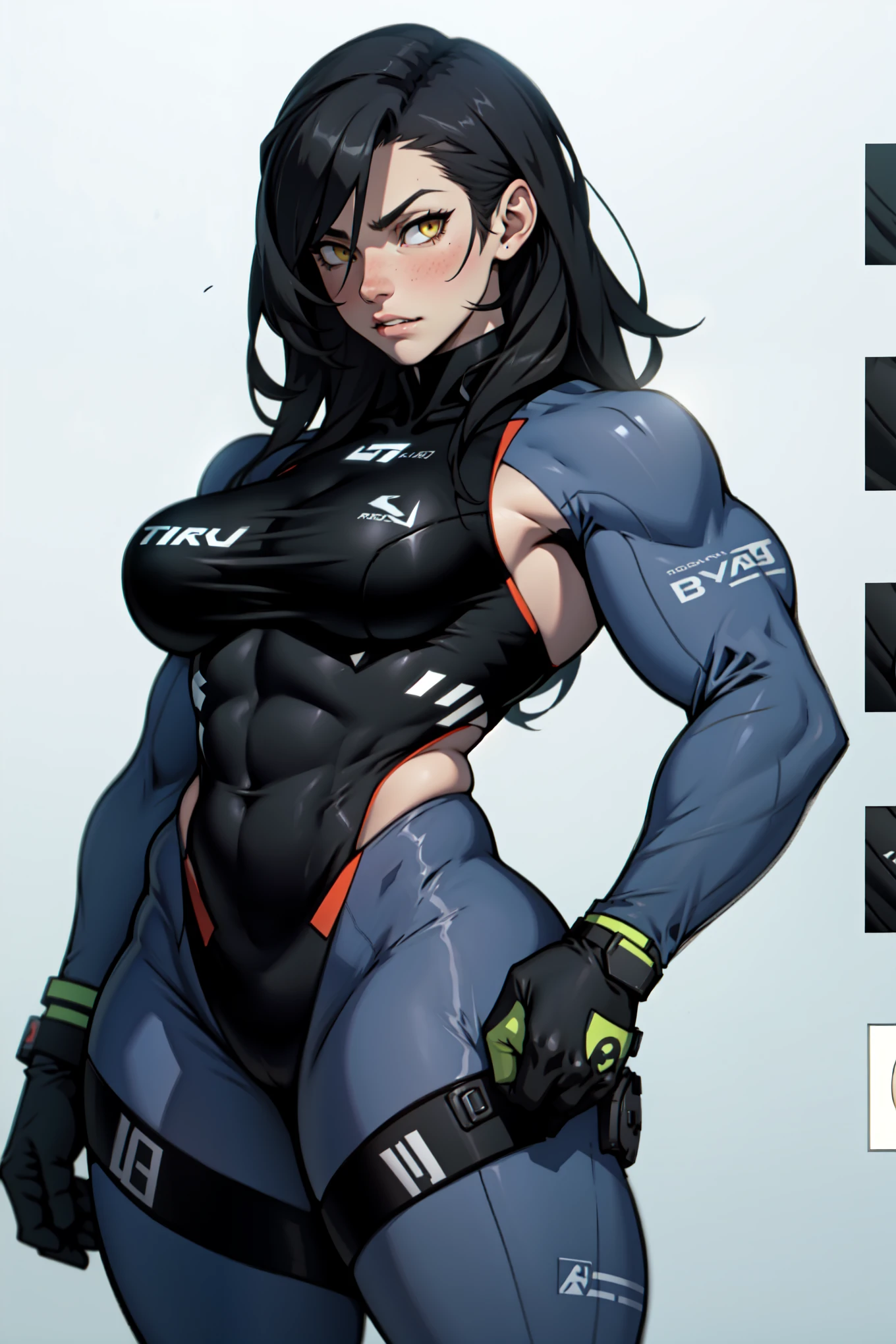 fighting game character ((character concept art)), ((character design sheet, same character, front, side, back))
Close-up of a woman in a long qipao dress, dark brown skin, (thick thighs), wide body, (chubby), earrings, Detailed black hair with bangs, long curly hair, video game character design, accessories
Expert high detail concept art, comic book style, intricate comic book outline line work, flat colors, concept art, solid background