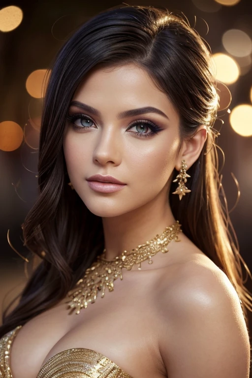 (best quality,4k,realistic:1.37),beautiful detailed eyes,beautiful detailed lips,extremely detailed face,longeyelashes,gorgeous flawless skin,luxurious hair,professional studio lighting,vivid colors,Lisa Ann,full make up,smiling in the camera,confident and radiant expression,fashionable outfit,stylish accessories,soft and glowing complexion,artistic portrait style,subtle color grading,warm and flattering lighting