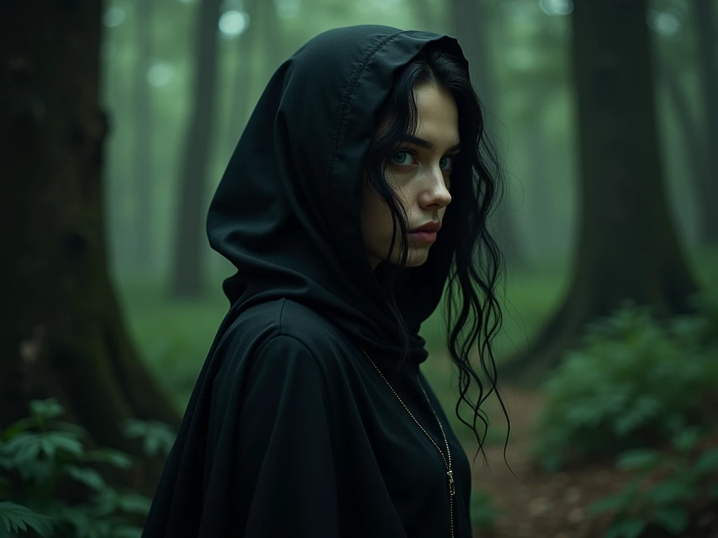 a cultist queen in the woods