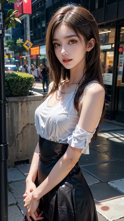 movie picture quality,Disney animation,Disney animated films,Street coffee stall at night,30-year-old mature beauty,Short hair and small braids,Puffy skirt,Bigchest,depth of fields,high light,Real light,Ray traching,oc rendered,Hyper-realistic,best qualtiy,8K,Works of masters,super-fine,Detailed pubic hair,Correct ???????,sharp focus on eyes,Bokeh,Facial features are carefully depicted