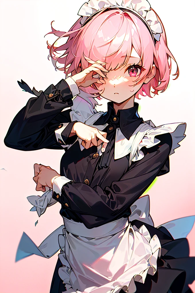 tmasterpiece、Need、1 female student、White cloth bun bun bun、The chest is large、chubbiness、ssmile、Black suspender tights、lace leggings、pale pink lip、posing at school，（drenched all over the body），legs are open， 独奏, looking at viewert,  (Thigh thick:1.0),Yazawa Nico,red eyes, face flushed,Blunt hair,Flower headdress，short hair，Hands on Hips，White lace vest，Bare arms，Backpack，White gloves，Wear cool，Smooth and delicate arms