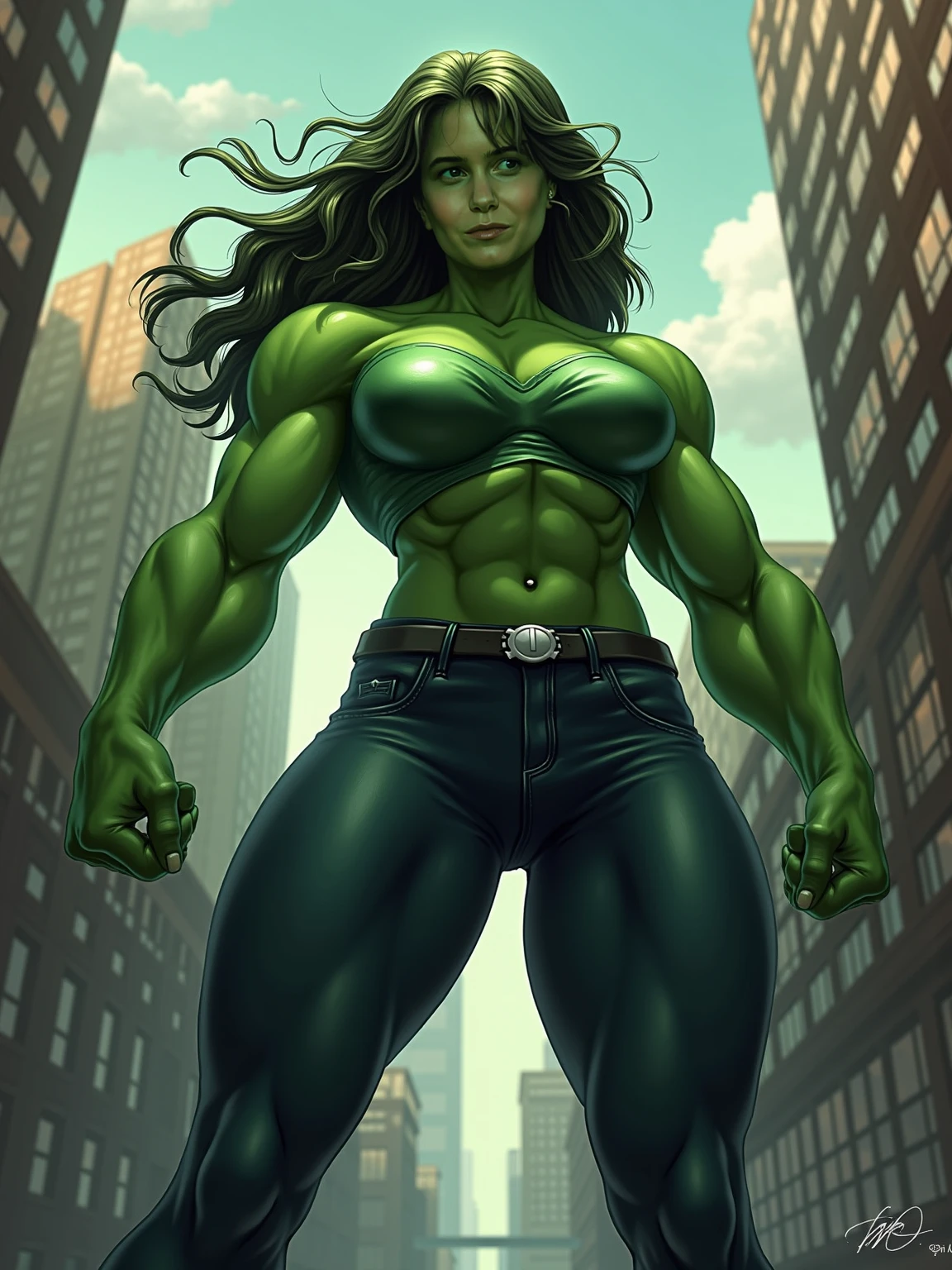 Amazing Hulk Woman