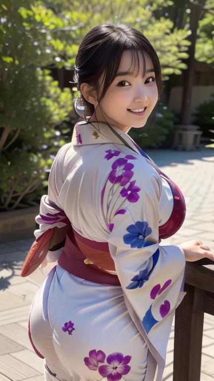best qualtiy,tmasterpiece,ultra high resolution,(Realism:1.4),RAW photogr,1girll,bun hair,Face Highlighting,Pure,Girly,Flushing,18yr old,18-year-old smiling female classmate,Pure,Innocent,(best qualtiy,8K,tmasterpiece:1.3),Goose egg face,largeeyes,long eyelasher,Exquisite(live-action realistic style),((photo full body)), full body shot, Star-like eyes,Ultimate face,Photorealistic light and shadow,Clear facial featureilky white skin,Fair skin, highdetailskin, Realistic skin details, Visible Pore,(Super detail),(perfect bodies:1.1),long whitr hair,(dynamicposes),((Dynamic background((volumettic light:1.3)),Bigchest, deep v big breasts, (medium breast:0.7), showing cleavage, beautiful kimono,liberta,Dashing,Stand under the cherry blossom trees,long leges,geisha, Shunguang