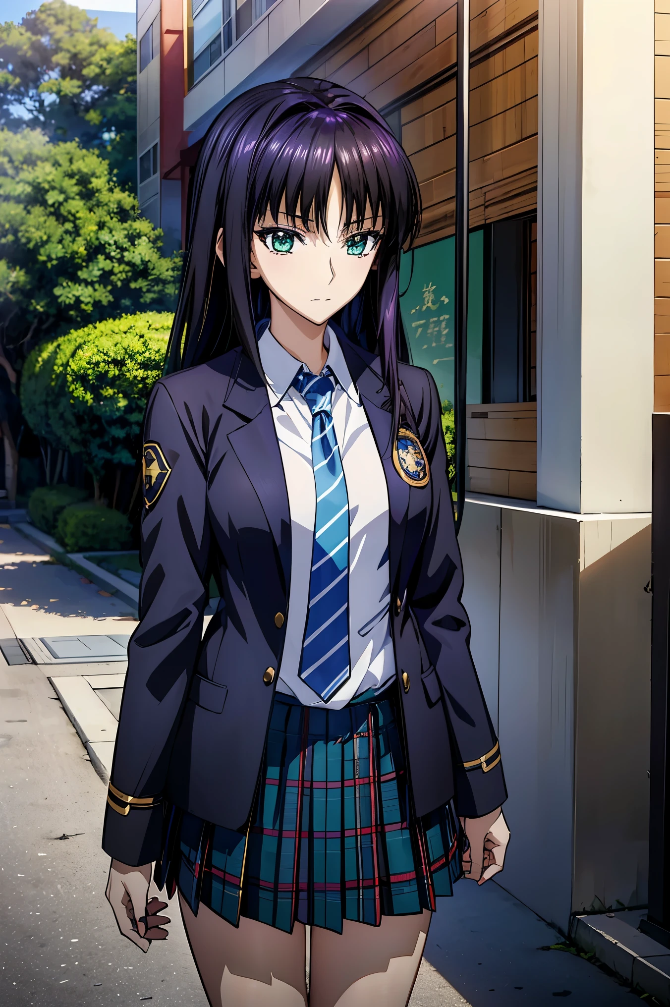 赤 purple hair,最 high quality, face focus, soft light, super high resolution, ((( green eyes))),赤 purple hair, beautifulアニメ高校の女の子,(Masterpiece:1.2, 最 high quality ), ( is present, photo is present:1.4), beautifulイラスト, ( natural light , Movie Screenplay ), nsfw, watch viewers , COWBOY SHOOTING , front view:0.6, 1 girl, Japanese , university student の女の子, perfect face with 1 girl, beautiful髪, beautiful顔, beautiful and amazing eyes, beautiful鎖骨, beautiful体, beautiful胸, beautiful太もも, beautiful足, beautiful指 , ((( navy jacket ), Light Blue Collared Shirt, Dark Blue Pleated Mini Skirt Vibrator , black socks, blue tartan ribbon tie )), ( beautiful風景), evening , Riverside, walk, smooth anime cg art , 魅惑的な Anime Girl , Let's Make a Girl in a Long Coat , high definition, very detailedなイラスト, High Resolution Faces in a Gorgeous Guest Room , RAW photo, film grain , is standing , UHD and 8K Connection , 長い赤 purple hairと green eyesをした Anime Girl , Anime Moe Art Style , 若い Anime Girl の接写, smooth anime cg art , beautifulアニメの university student の女の子, Anime Moe Art Style , シュールな university student の女の子, Anime Girl , 魅力的な Anime Girl , シュールな university student の女の子, GIRL WITH SHINY CLOTHING , high definition, CG Details , high quality shadows, beautiful、delicate face、All the details , ディテール beautiful DELICATE EYES FULL OF DECISION,break( High Resolution 8K Wallpaper ),(高度に CG Details 8kの壁紙),Makima ( chainsaw man ),Scathach ( destiny / Grand Order Required ),reika shimohira , high definition, とても繊細で beautifulCGイラスト,最 high quality , is present Feeling , is present fabric, is present texture,((( debris flies))), (((最 high quality ))),8k,At 32k,Masterpiece, beautiful and charming anime woman , supermarket, very detailed, high definition,シュールな university student の女の子,Masterpiece, 最 high quality , high quality , Freshness , high quality texture, high quality shadow, high detail, sex, 1 girl, university student , alone,I, alone, alone, ADULT BIB , beautiful長い脚, beautiful胸, beautiful太もも, Tight Legs , beautiful leg line , Slender Waist in an Unmanned Bar ,Mature body girl, big breasted, beautiful胸,reddish purple hair, purple hair, BLACK CURRANT HAIR , charming Anime Girl , colorful hair, straight hair ,shy smile,幸せそうなsmile, Brilliant Appearance ,cute smile,Cool Beauty, beautiful女性, handsome face , beautiful写実性, Attractive Figure , enchanting face , Calm Expression , beautiful髪,smile, colorful eyes , green eyes,Jade Eyes, beautiful目,bright eyes, DELICATE EYES FULL OF DECISION, Jewel Eyes ,Jade Eyes,( green eyes:1.5), charming face,8 heads,:171cm,彼女は首に necklace 身に着けています, necklace ,beaded necklace ,Magatama Accessories,smile