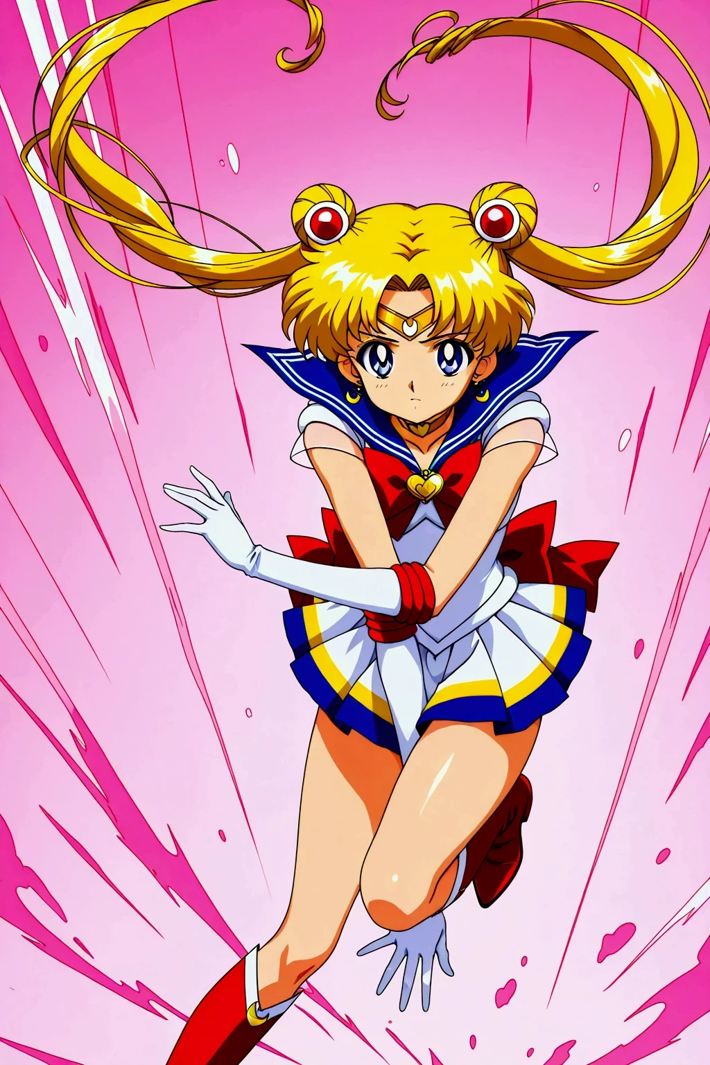 a woman in a bikini sitting on a rock with a sword, anime barbie in white stockings, the anime girl is crouching, 80s anime ova style, gainax anime style, beautiful alluring anime teen, glamorous angewoman digimon, knights of zodiac girl, saiyan girl, anime girl of the future, in the art style of 8 0 s anime