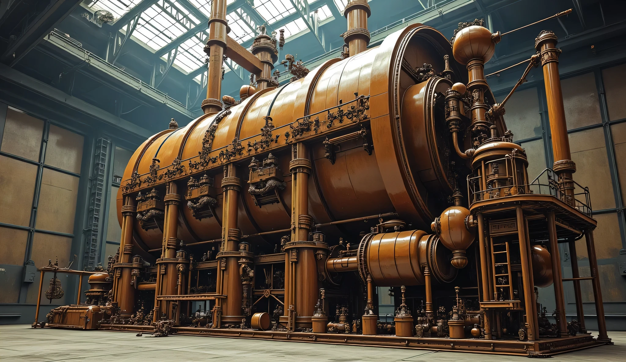 An overcomplicated contraption with lots of moving parts that performs a very simple task.