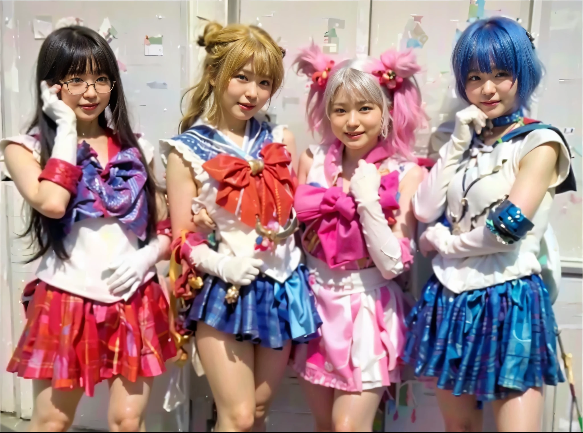 (Completely live action:1.37), (Amazingly realistic textures:1.37), (masterpiece, best quality:1.2), (8k uhd, 16k, 32k, ultra high res), amazingly realistic skin, amazingly realistic photo, superrealism, (photorealistic:1.37), (RAW photo), ultimately realistic, (ultimately realistic all details), (ultimately realistic all textures), super realistic lighting, super realistic shadow, (japanese girl:1.5), ((young face)), smiling, happy, super realistic face, ultimately realistic skin, ultimately realistic eyes, (mascara:1.35)ultimately realistic background, ultimately realistic detail up, kkw-ph1, (Canon EOS R6, 85mm, 1/200s, f/5.6, ISO 1600), (tattoo), (knight armor:1.37), (sel-frame glasses), (blue eyes:1.2), (silver hair:1.3),