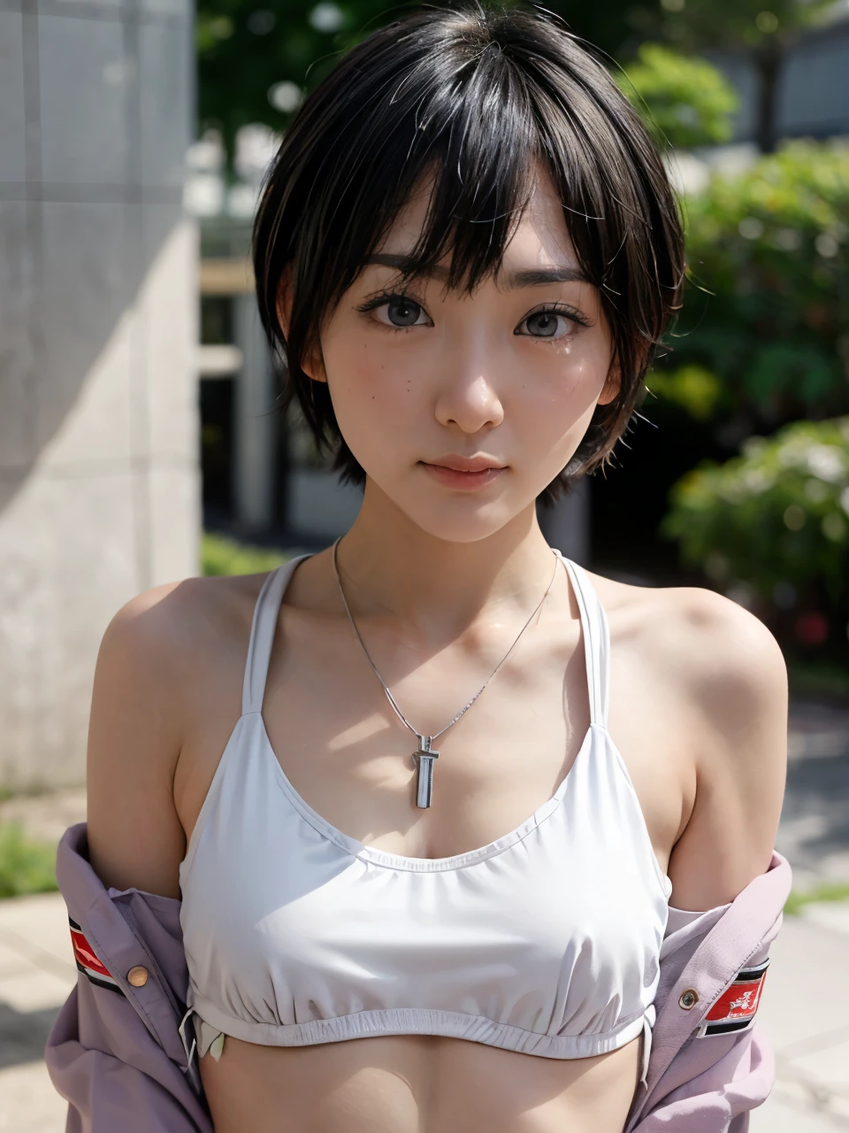 cute女の子、 s、 small tits、 cute、 completely naked、 full nude、 Scuro、 embarrassed face、 black hair、 short hair、tears、 idol holding the vibrator、 spotlight for thigh belts、 lots of spectators 、 ahe face、first round、Lock、 bukkake、whole body、 tattoo、 crotch out in the bush、 boobs、 underhair、Condom belt 、bondage X cross、sex toy、 is he opening his mouth、cum in mouth