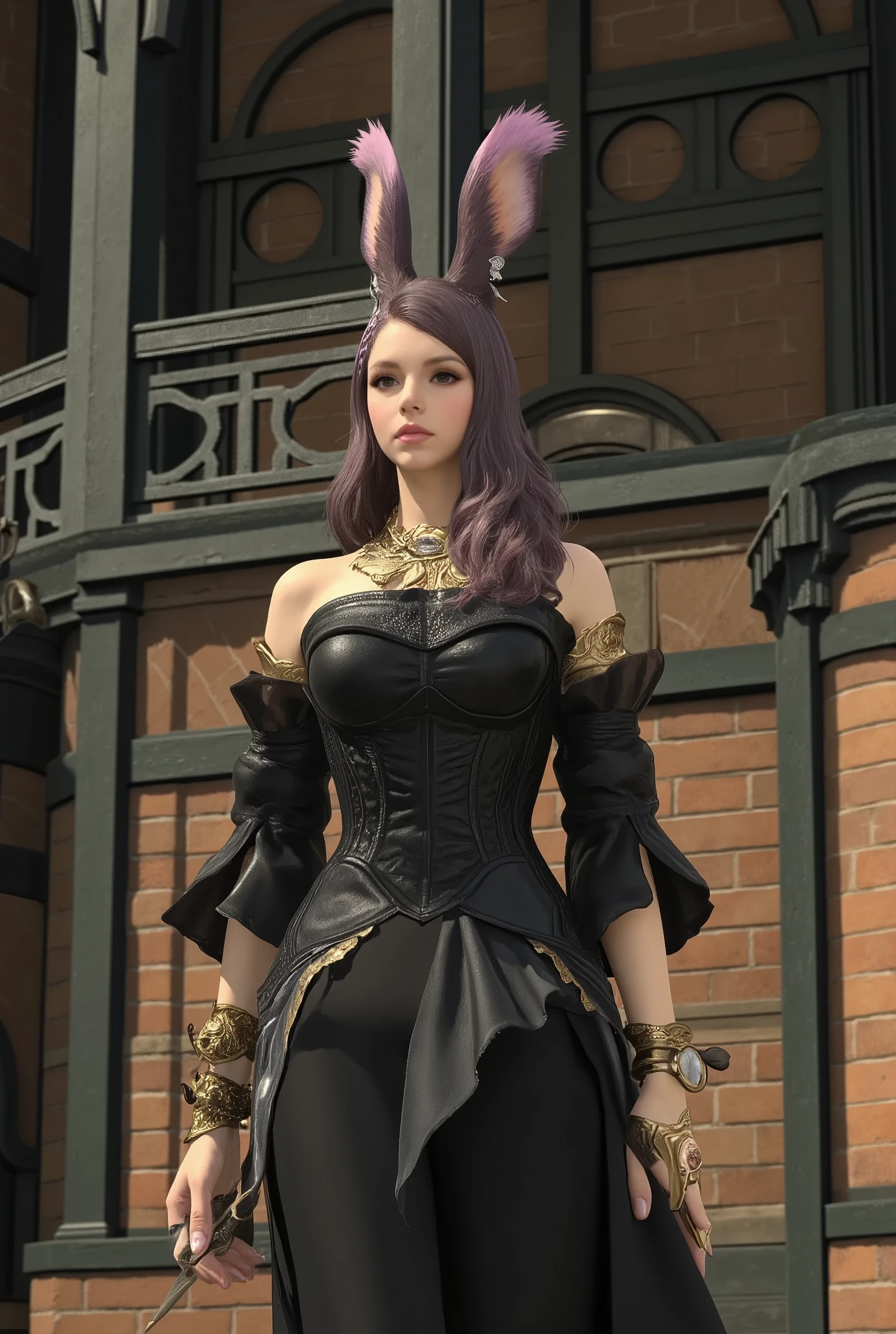 Final Fantasy Style , Takahashi Kazunari's masterpiece, 1 Girl, beautiful, Wizard, enchantment, masterpiece, best quality, white background , concept art , Blonde, short hair , (( big breasted, deep cleavage )), sexy long legs, full body shot