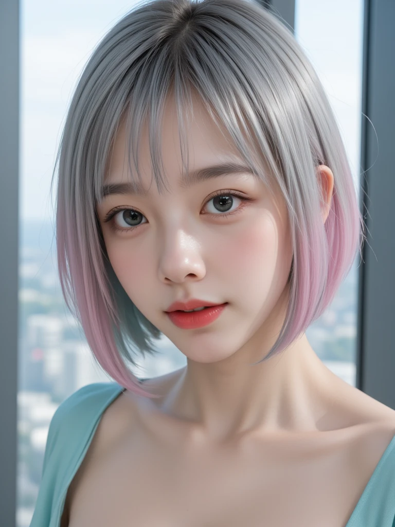 masterpiece, highest quality, One girl, Elaina_(May_no_gossip), Silver Hair, Purple eyes, Long Hair,