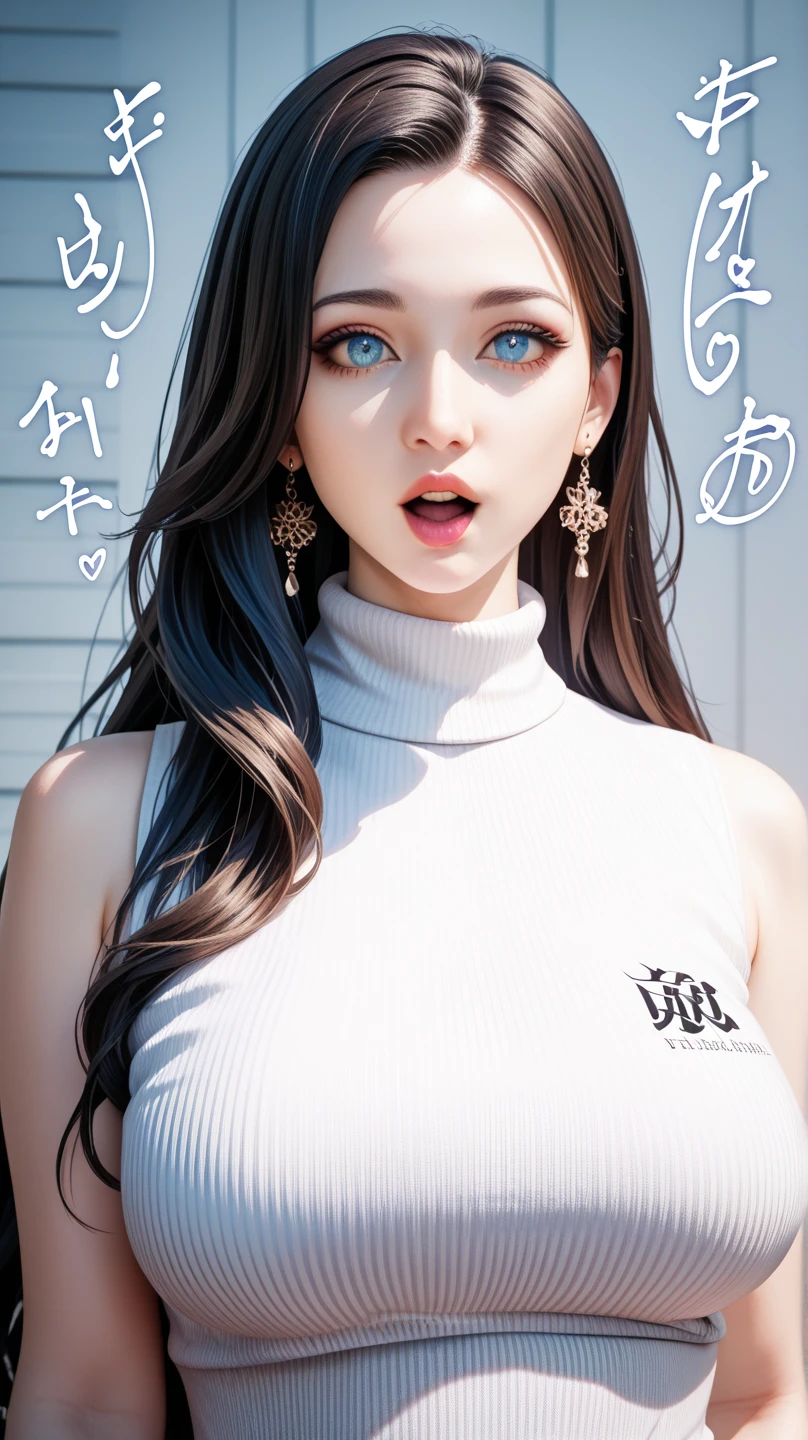 masterpiece, best quality, spring outfit, colorful hair, outdoor, magazine cover ,upper body,