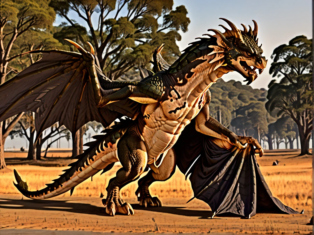Ultra high definition, (8k resolution:2), Masterpiece, best quality, (high quality professional photo:1.5, (hyper realistic photorealistic:2), (mid transformation:1.5), (terrified worried mid-transformation human wyvern hybrid dressed in fantasy knight cosplay costume, unwillingly transforming into blue white black bipedal wyvern mount figurine:2), (wearing enchanted iron collar:1.3) (wearing wyvern mount's saddle harness barding with bridle, helmet, armor, and caparison:1.5), (dungeons and dragons transformation game:1.5), (his body is still part human:2), (human wyvern miniature hybridization:1.5), (he panics as he morphs into a wyvern mount and turns into a plastic D&D miniature:1.2), (shrinking inside tabletop rpg gaming den standing on D&D campaign table:1.4), (his arms morphing into a wyvern's wings:2), (nsfw, penis erection, cumming:2)