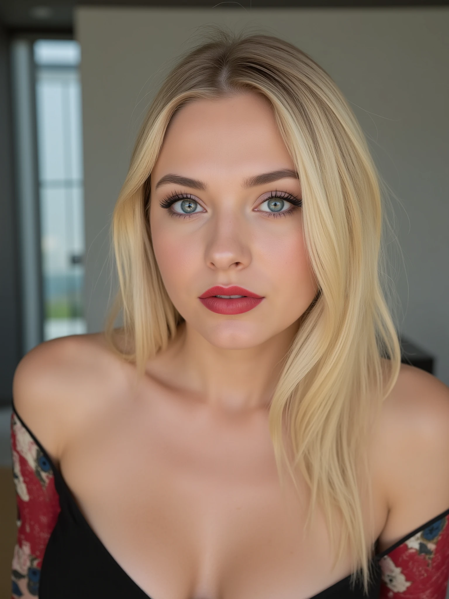 picture, best quality, a sexy  woman in beach, photo of beautiful EC<lora:EC:1.0>, wearing casual clothes, blonde hair, make up, red lips, jewlery,  looking at viewer, perfect face, perfect eyes, small eyes, sharp focus, Intricate, High Detail, dramatic, photorealistic,