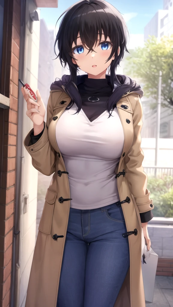 (masterpiece:1.2, highest quality), (realistic, photorealistic:1.4), beautiful illustrations, 
looking at the viewer, whole body, Front view:0.6, 
1 female, 25 years old, Japanese, ((blonde:1.5, handsome short hair:1.4)), No bangs, hair between eyes, ((height: 176 cm, big breasts:1.6, thin waist)) 
beautiful hair, beautiful face, beautiful and detailed eyes, (black eye:1.3), beautiful clavicle, beautiful body, beautiful breasts, beautiful thighs, beautiful feet, beautiful fingers, perfect anatomy:1.3,
(outdoors), ((zip up hoodie hood:1.8, long skirt:1.4, choker:1.6)), white panties:1.6, 
((Grasp the hem of the skirt with your right hand, put your left hand on your chest, open your legs:1.3)), 
(Look at the viewer while blushing:1.3), ((nfsw:1.4))
